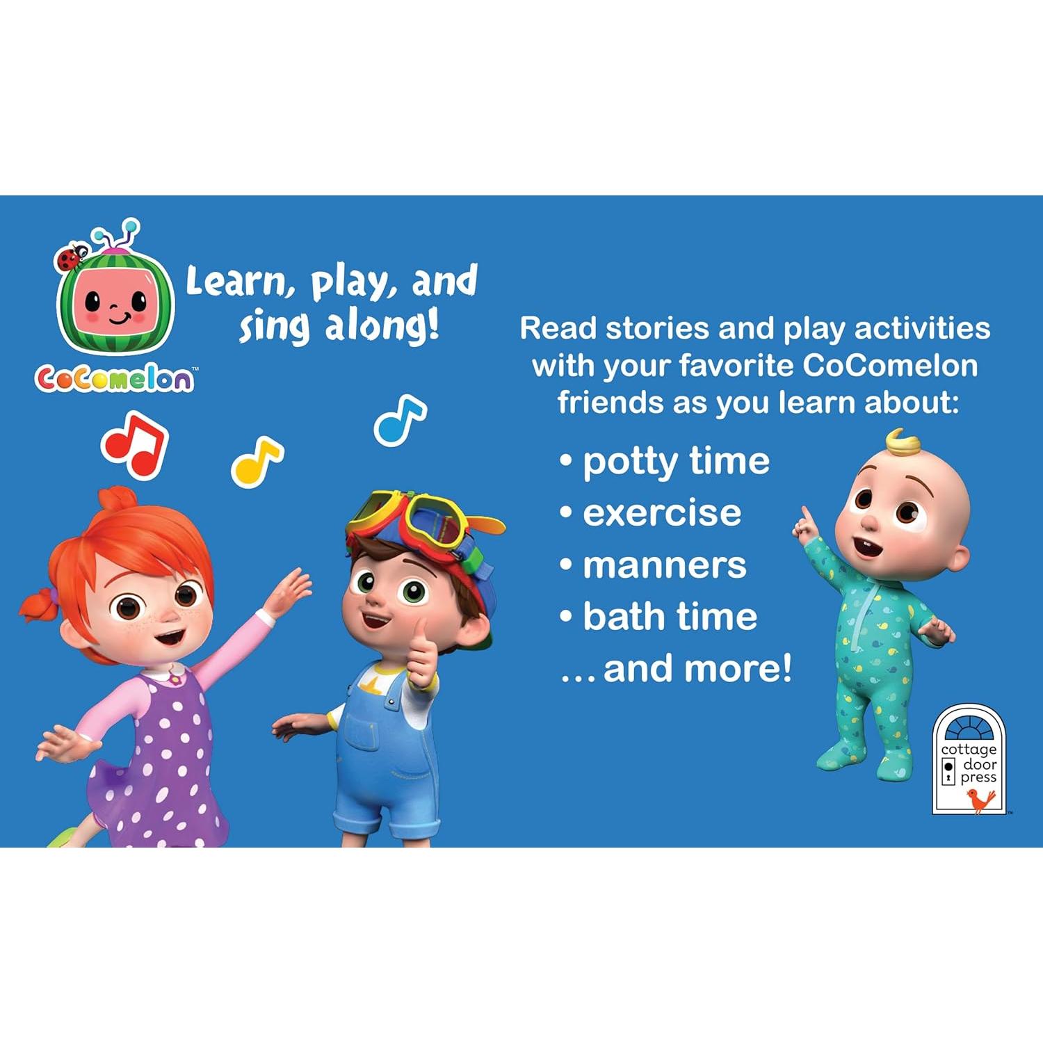 CoComelon Favorite Sing-Along Songs - Children's Deluxe Music Player Toy and Board Book Set, Ages 1-5