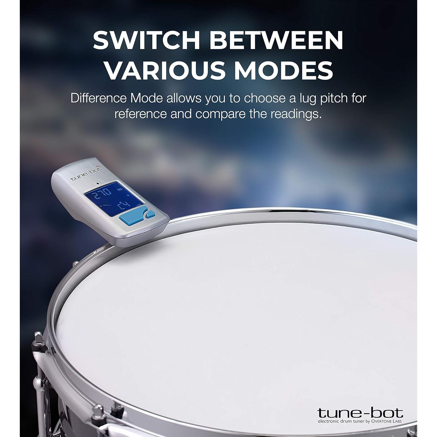 Afinador Digital Clip-On Overtone Labs Tune-Bot Gig LCD