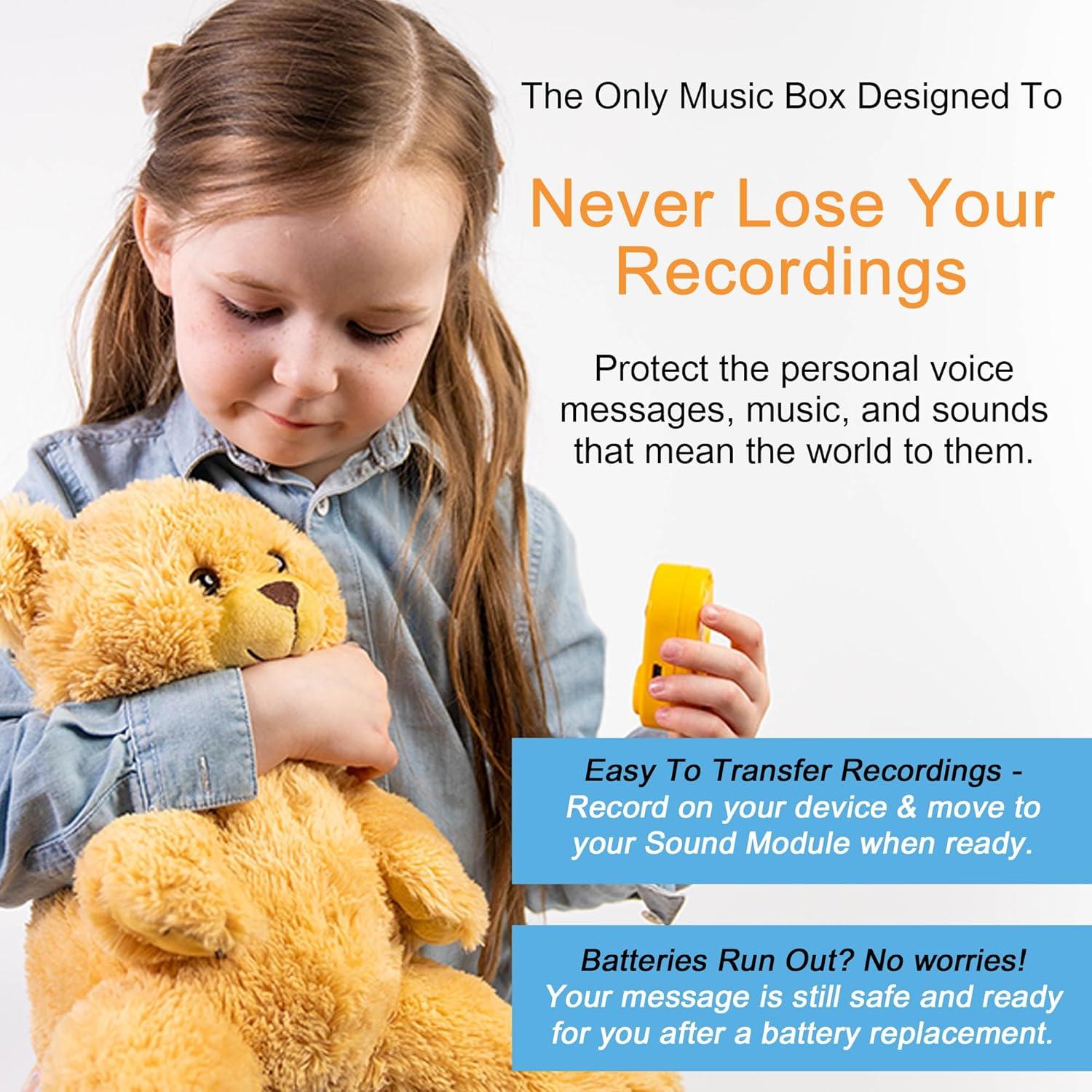 Módulo de Sonido Friendly Songs para Animales de Peluche - 2 Horas