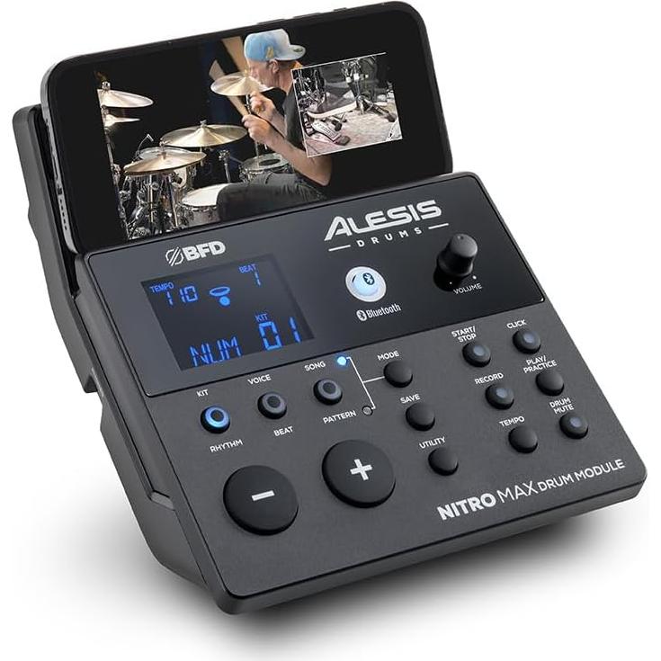 Módulo de Batería Alesis Nitro Max con Cable Auxiliar 3m