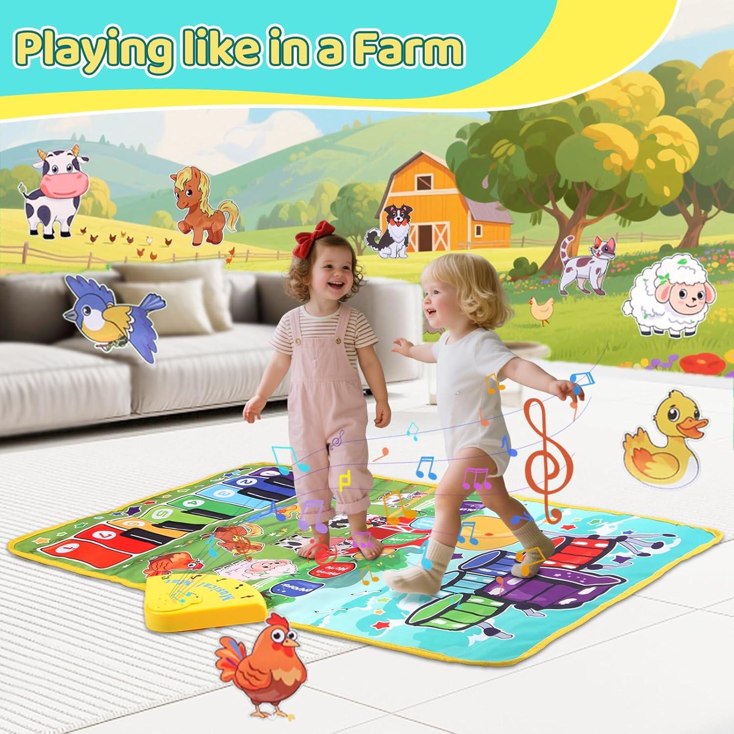 Alfombrilla Musical 3 en 1 Zitranse para Niños 80x50 cm