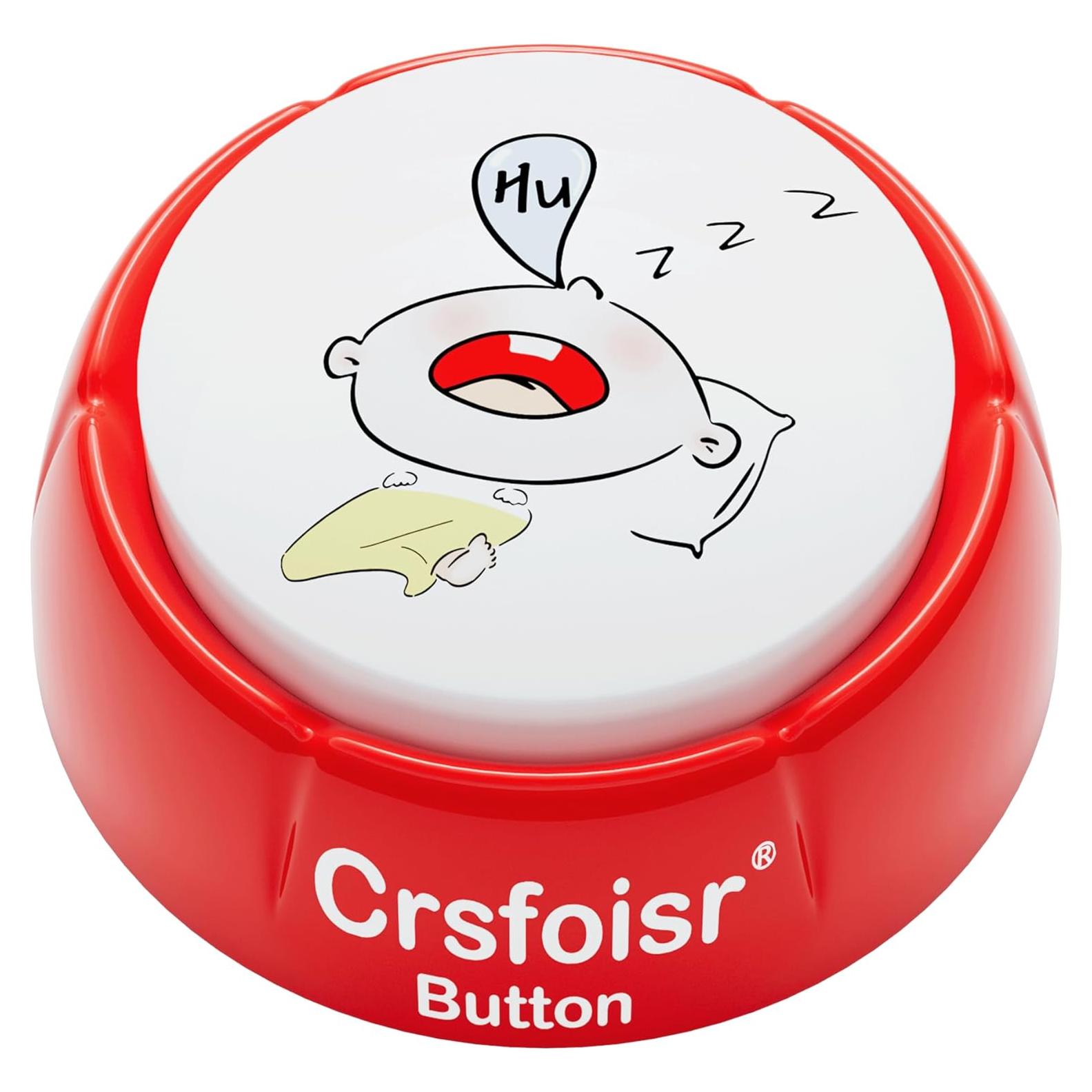 Botón de Ronquidos Divertidos Crsfoisr - 10 Sonidos Reales