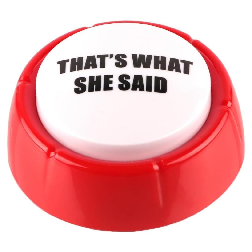 Botón Hilarante Madanar Eso Es Lo Que Ella Dijo - Regalo Divertido