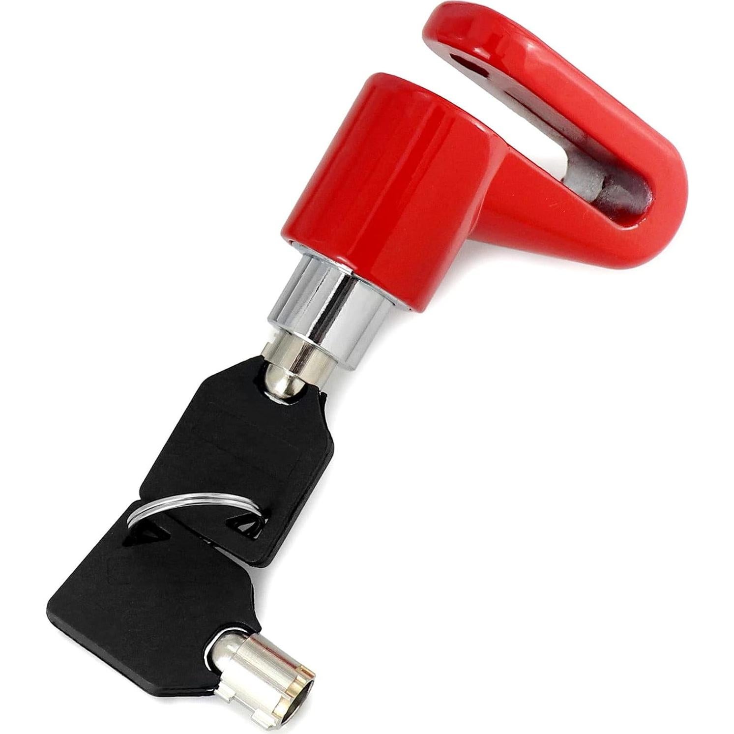 Candado de Disco Antirrobo QWORK para Motocicleta - Paquete de 2