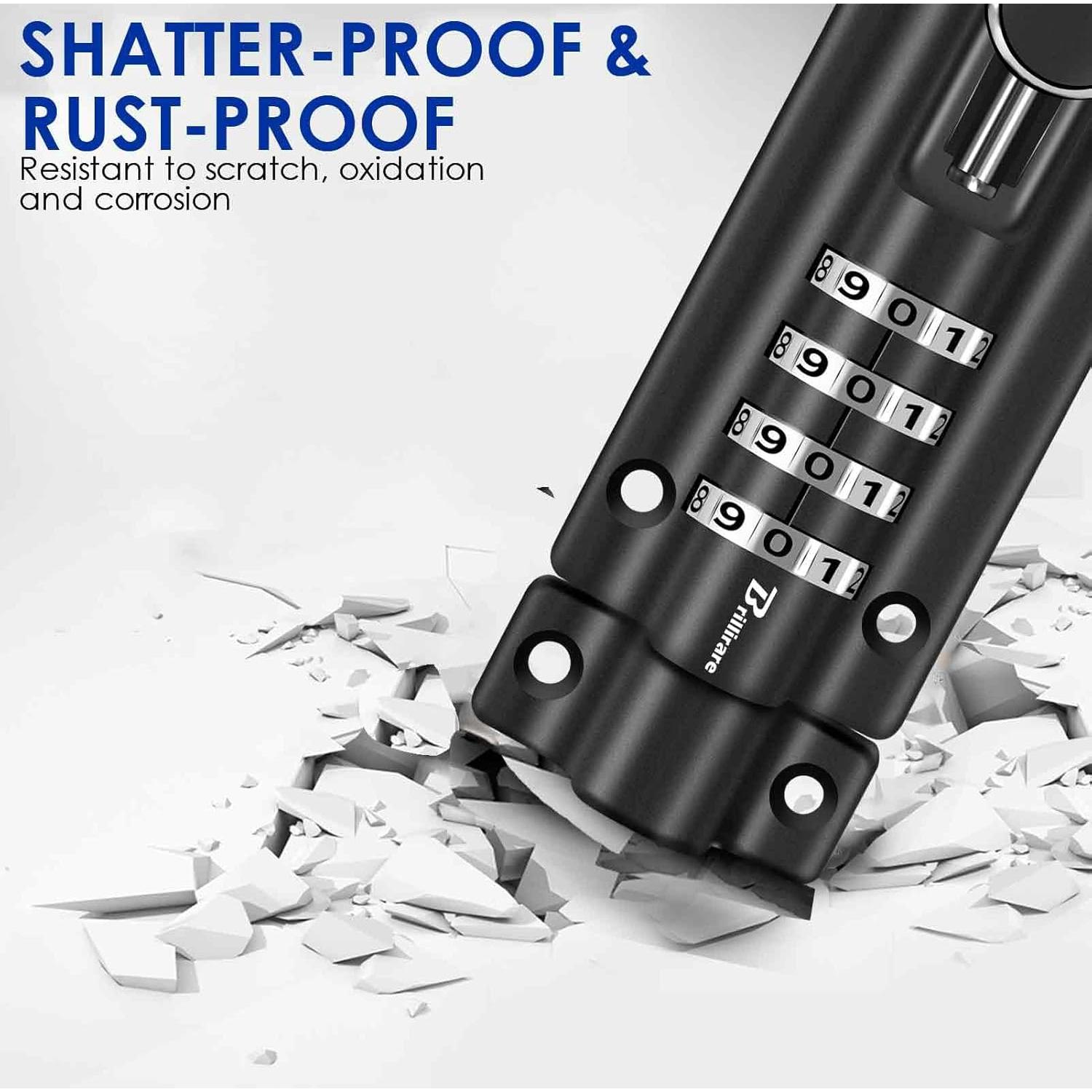 Cerradura Combinada BRILLIRARE HD09 4 Dígitos Resistente