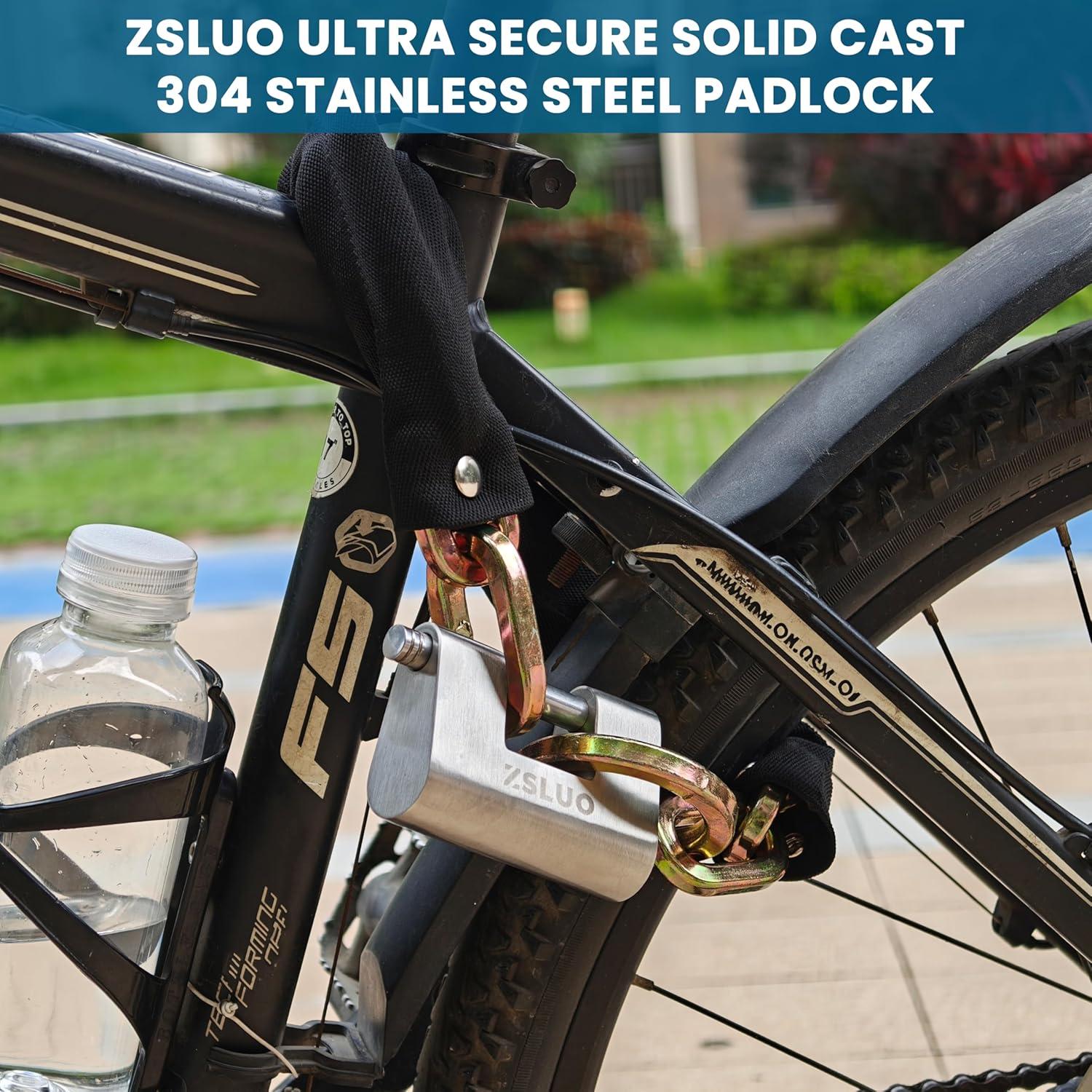 Cerradura de Palanca ZSLUO de Acero Inoxidable 304 - 4 Llaves