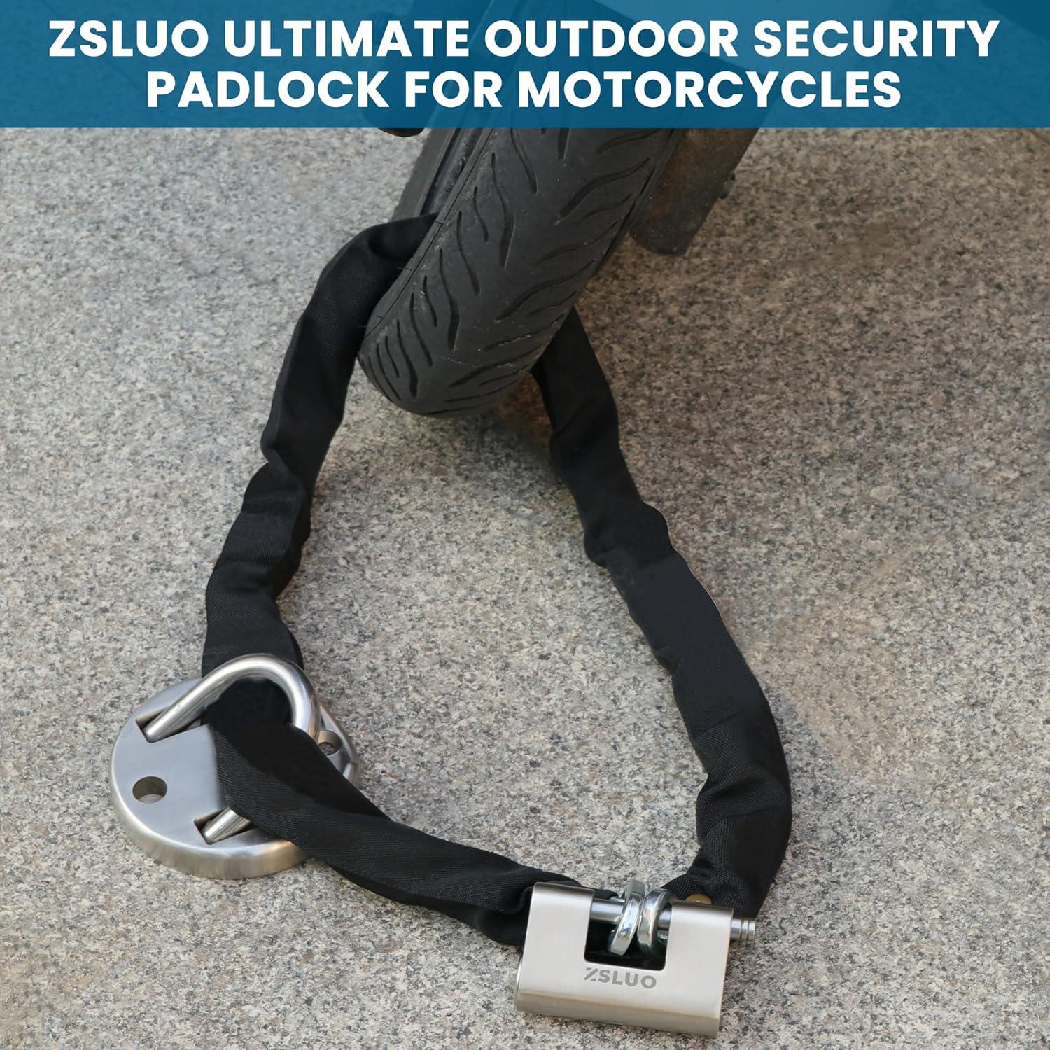 Cerradura de Palanca ZSLUO de Acero Inoxidable 304 - 4 Llaves