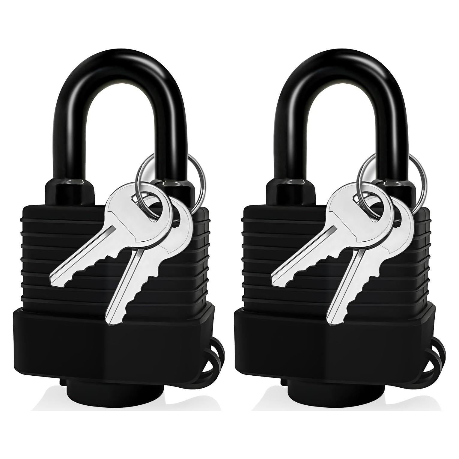 Candado Impermeable JRIQH con Llave - 2 Unidades 40 cm