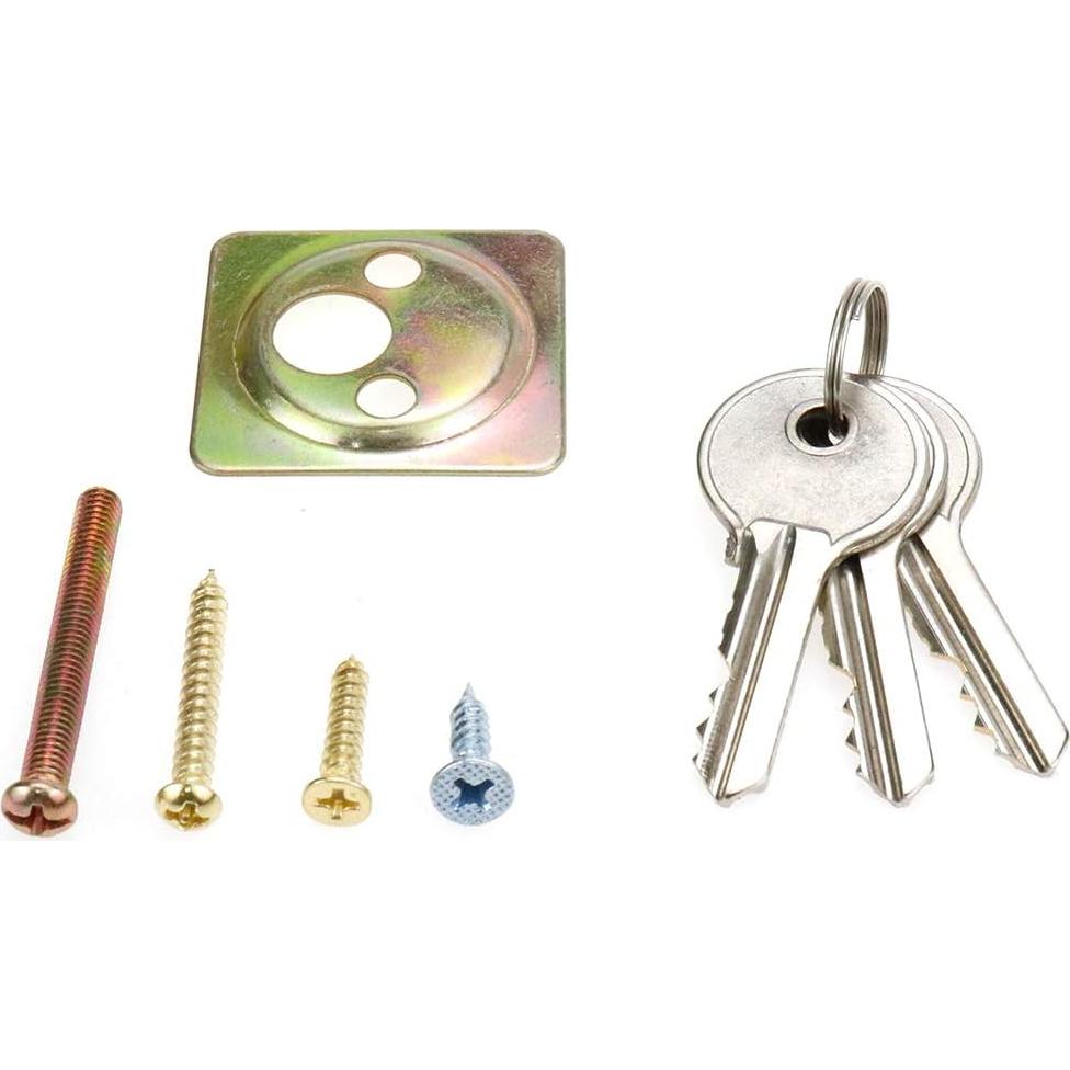 Cerradura de Pestillo Nocturno Bitray HX0080 Antirrobo Oro