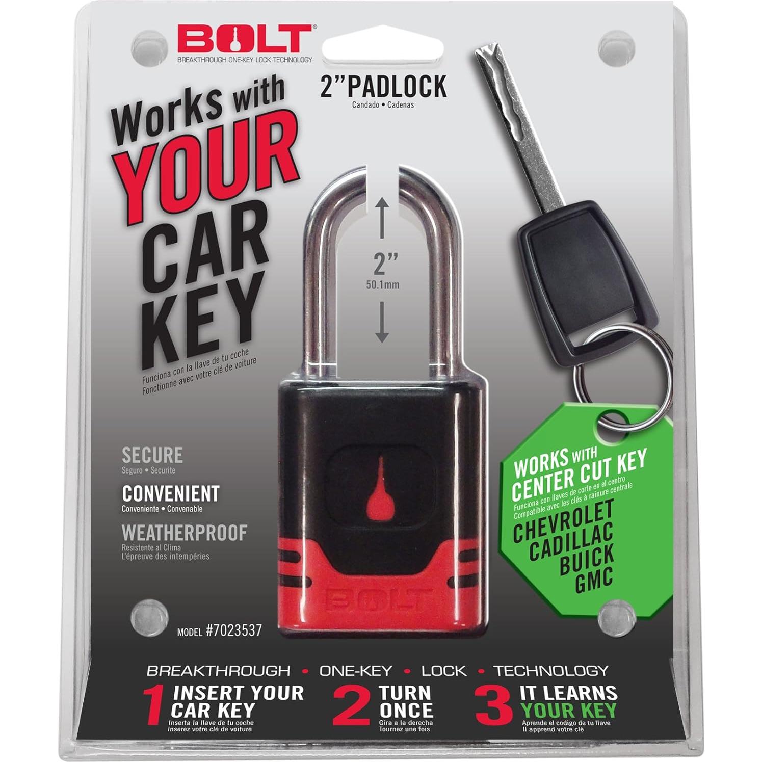 Candado BOLT 7023537 para llaves de Chevrolet y GMC