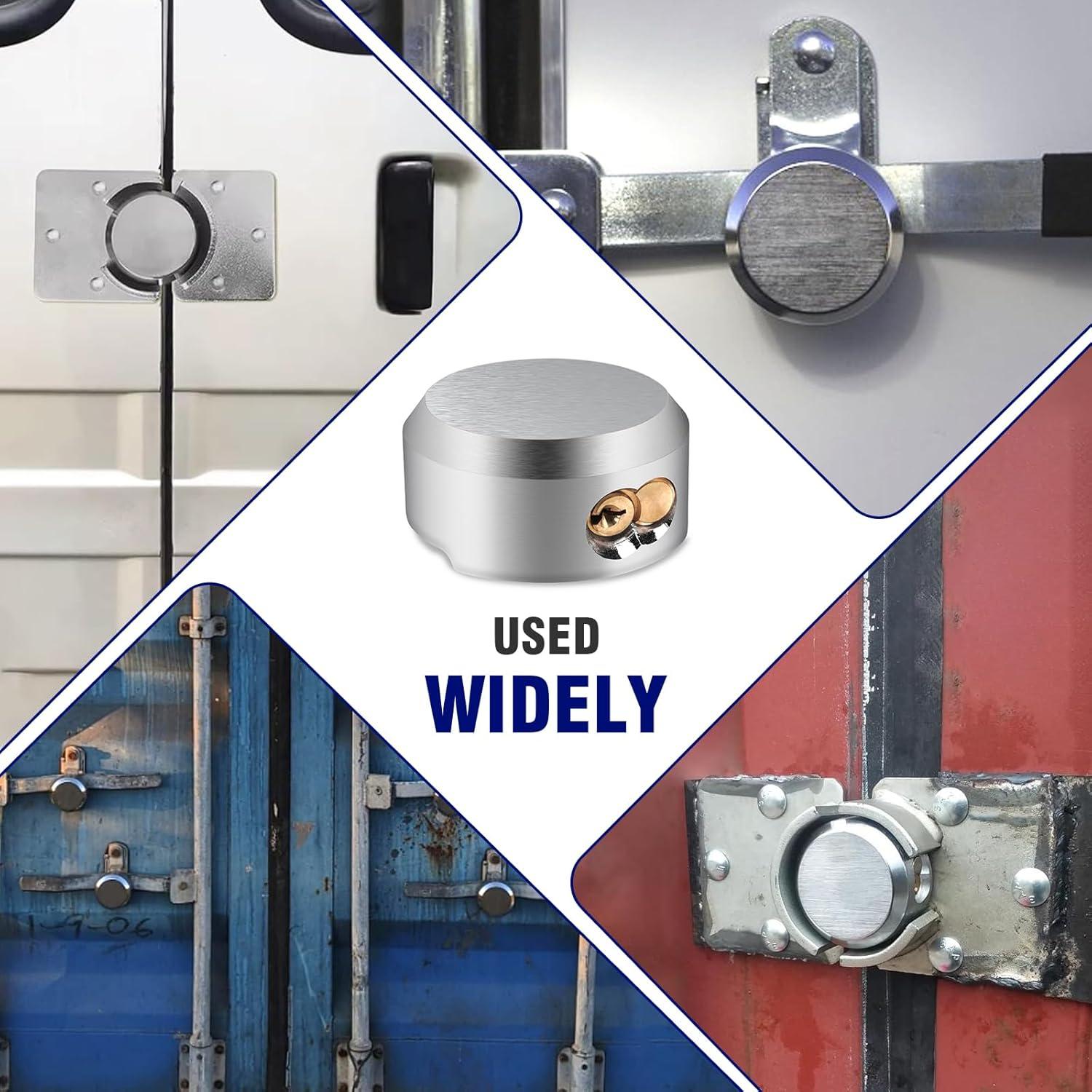 Paquete de 3 Candados de Disco 3 BUZZLETT 7.3 cm Alta Resistencia