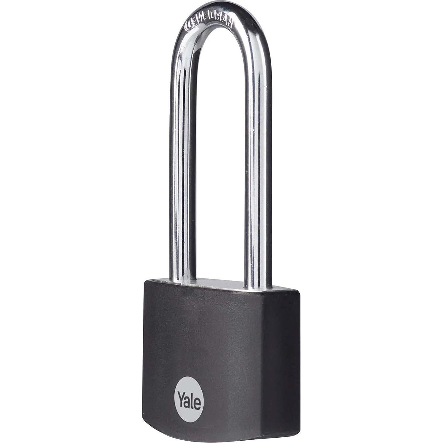 Candado Yale de Aluminio 42mm con Grillete 56mm y 3 Llaves