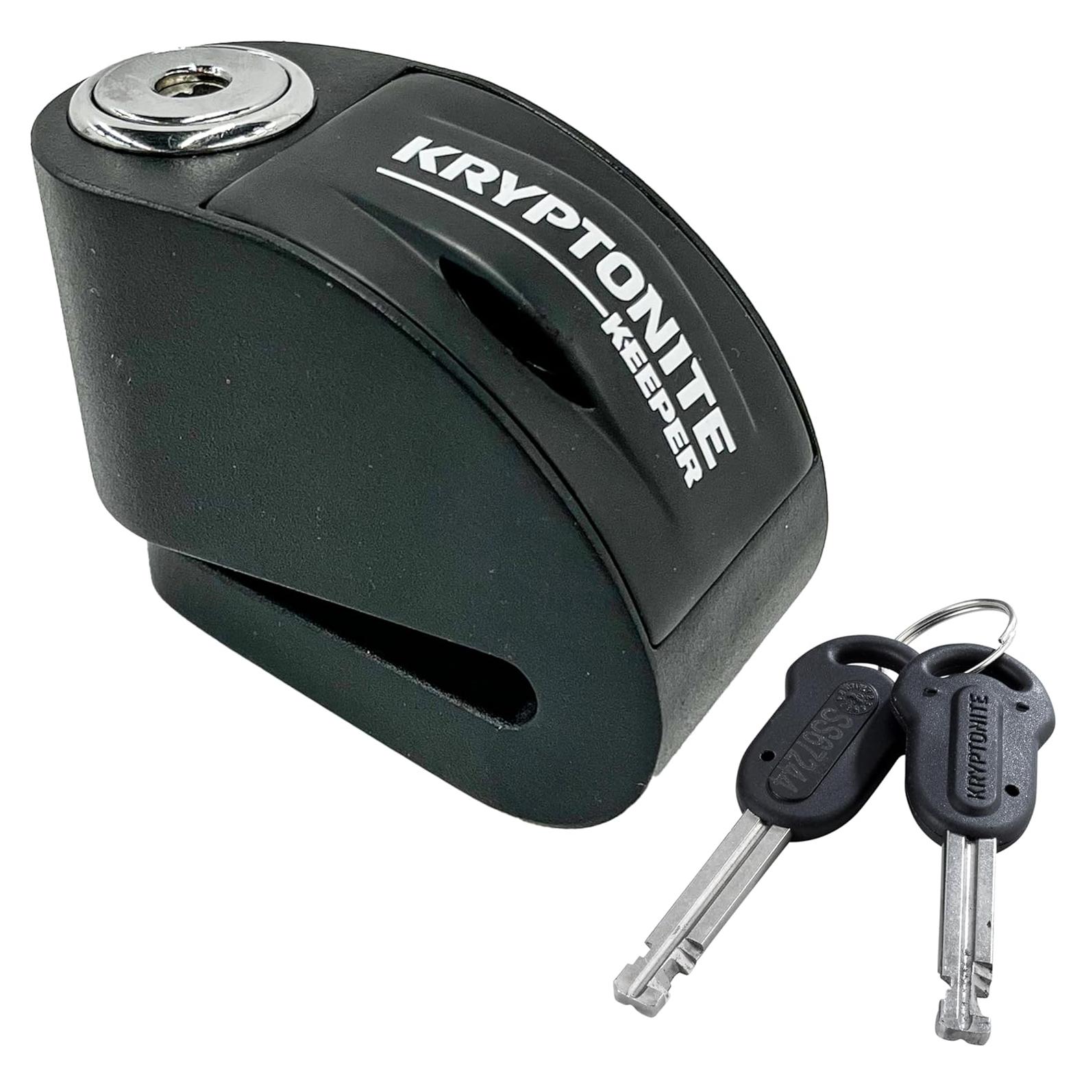 Cerradura de Disco Antirrobo Kryptonite Keeper con Alarma 100dB