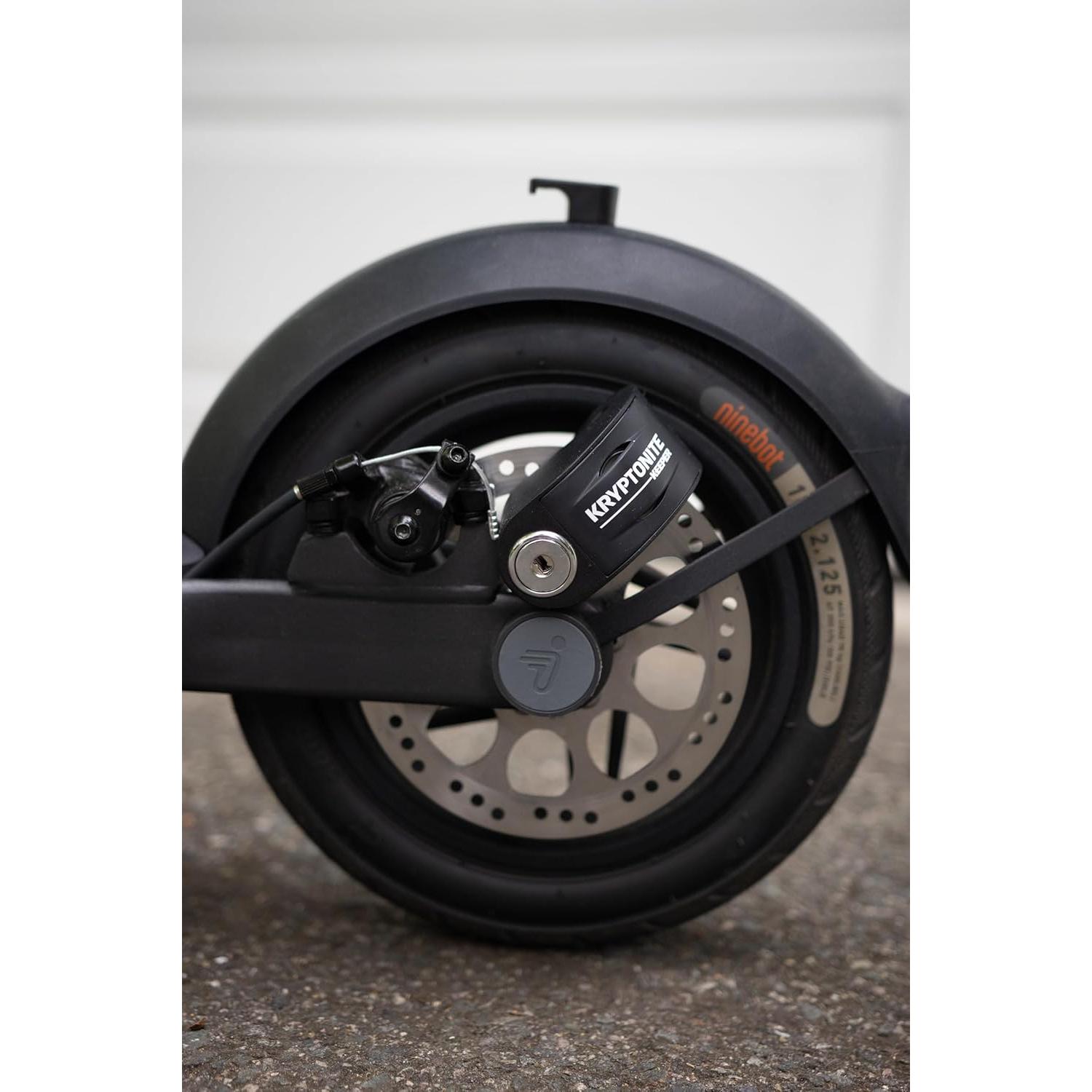 Cerradura de Disco Antirrobo Kryptonite Keeper con Alarma 100dB