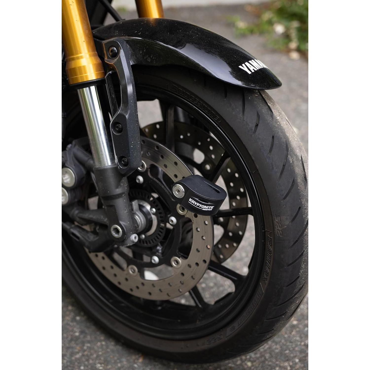 Cerradura de Disco Antirrobo Kryptonite Keeper con Alarma 100dB