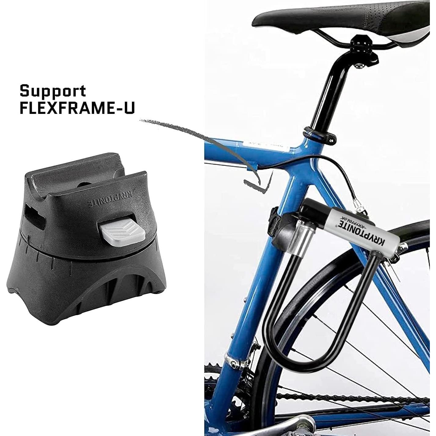 Candado U-Lock Kryptonite KryptoLok Estándar con Cable 1.22m