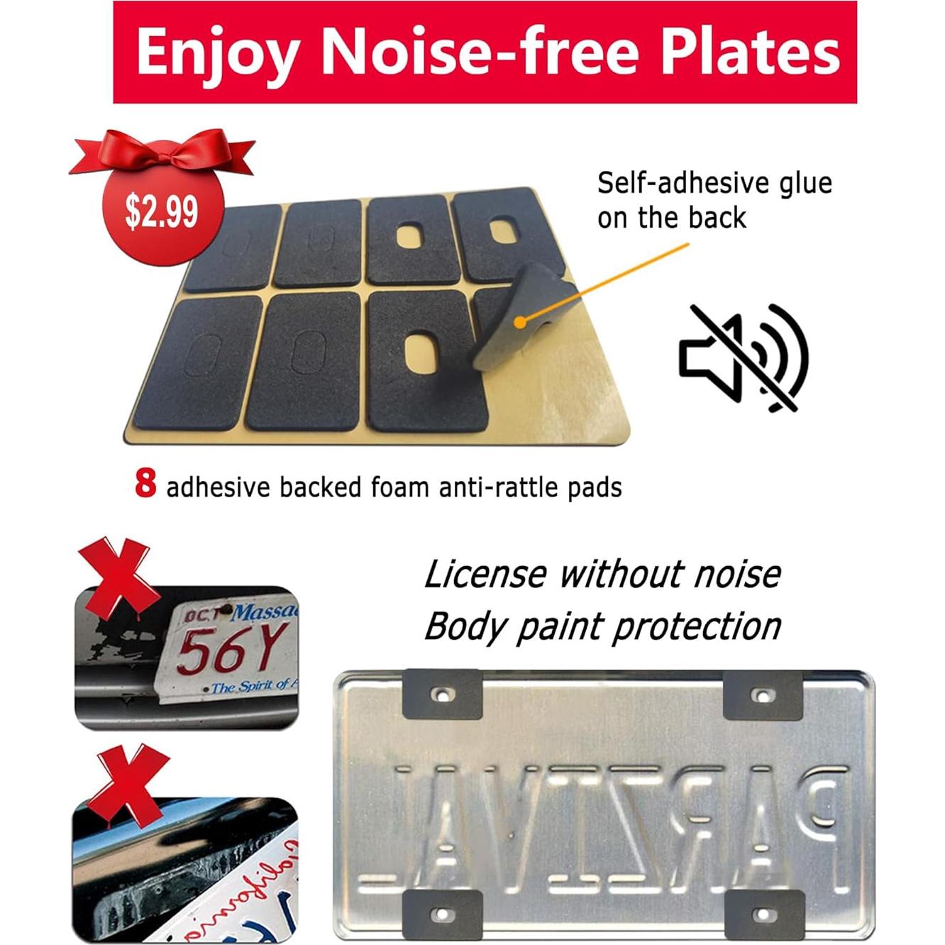 Tornillos Antirrobo M5 de Acero Inoxidable para BMW y Tesla 8mm