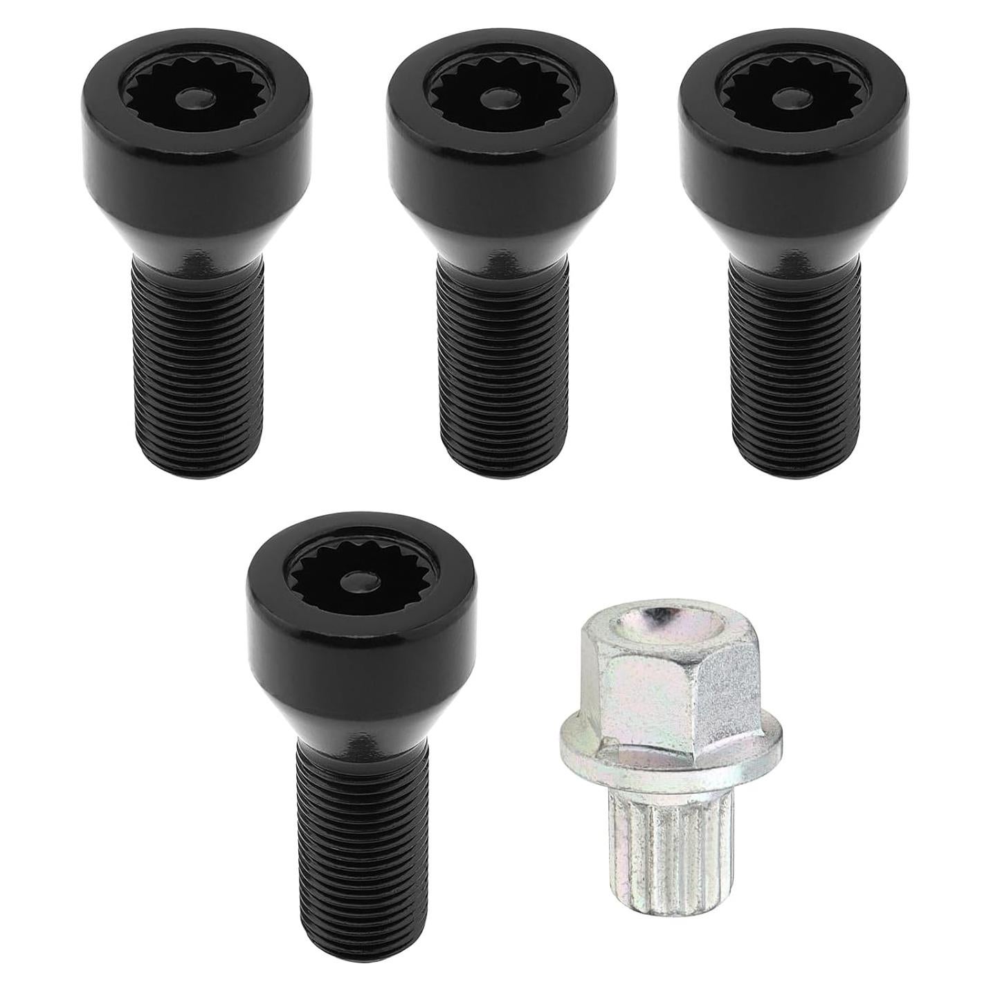 Juego de Tuercas de Bloqueo de Rueda Antirrobo BMW 5 Pcs