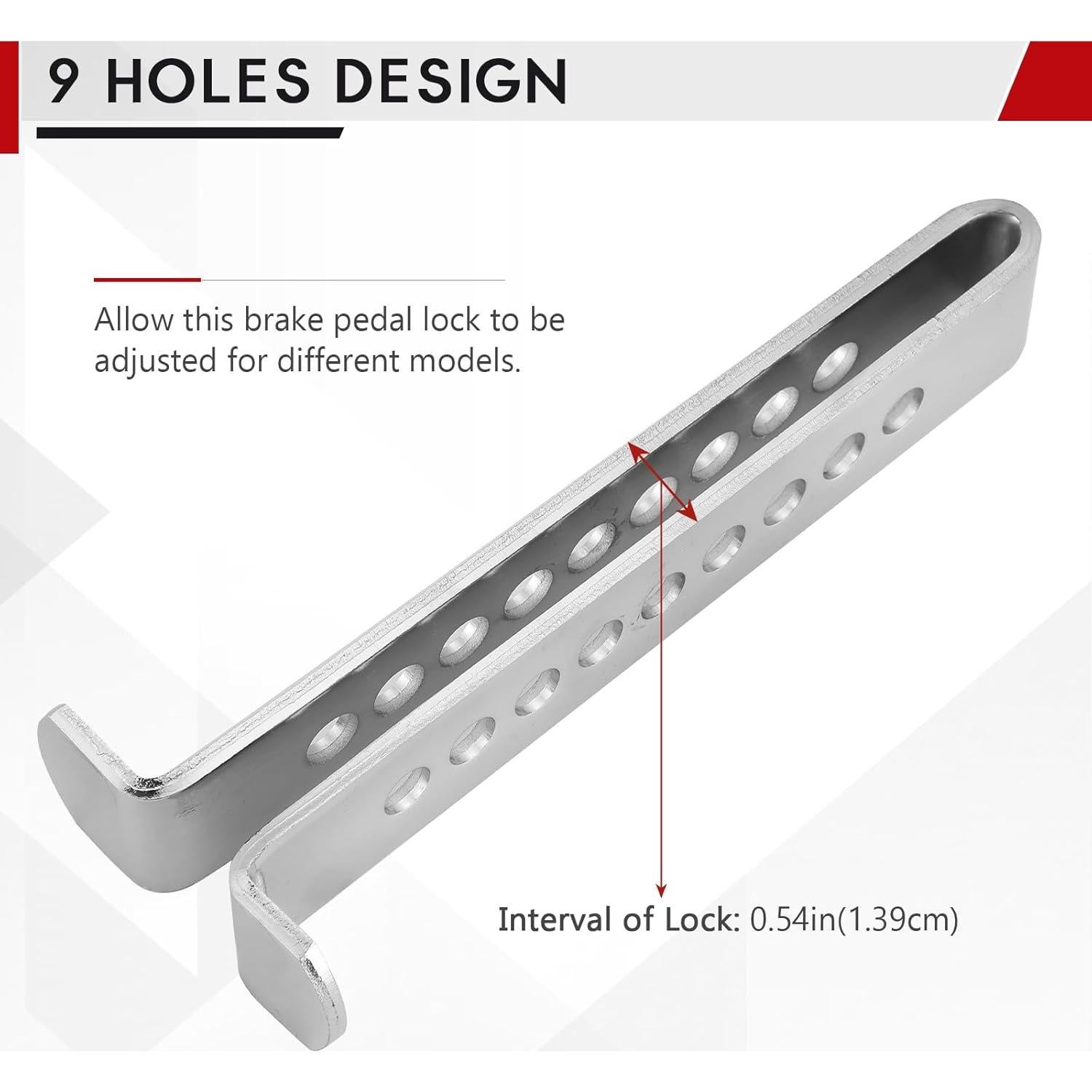 Cerradura de Freno de Embrague Antirrobo DASBET 9 Agujeros