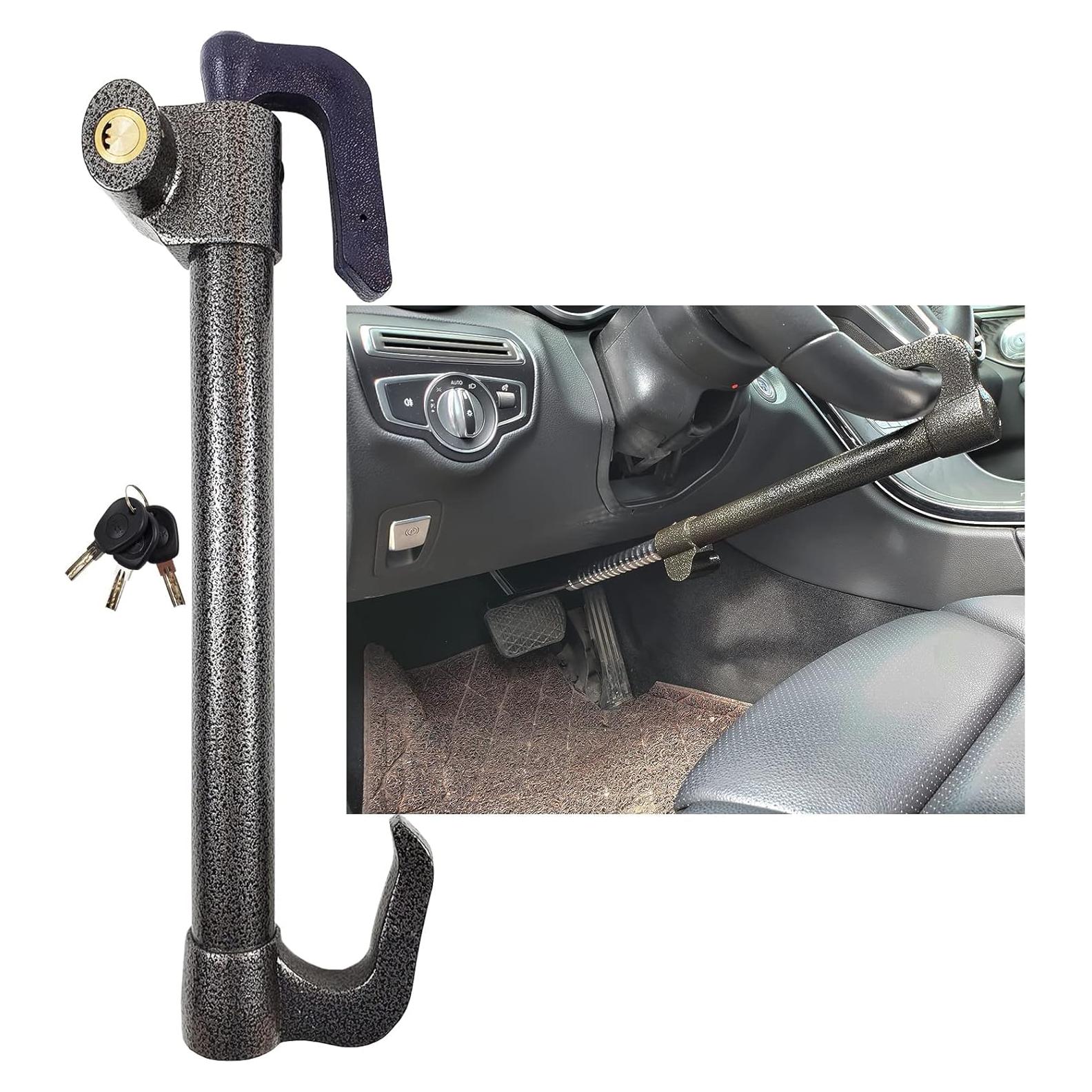Cerradura Antirrobo para Volante Esploratori 85.1 cm Negra