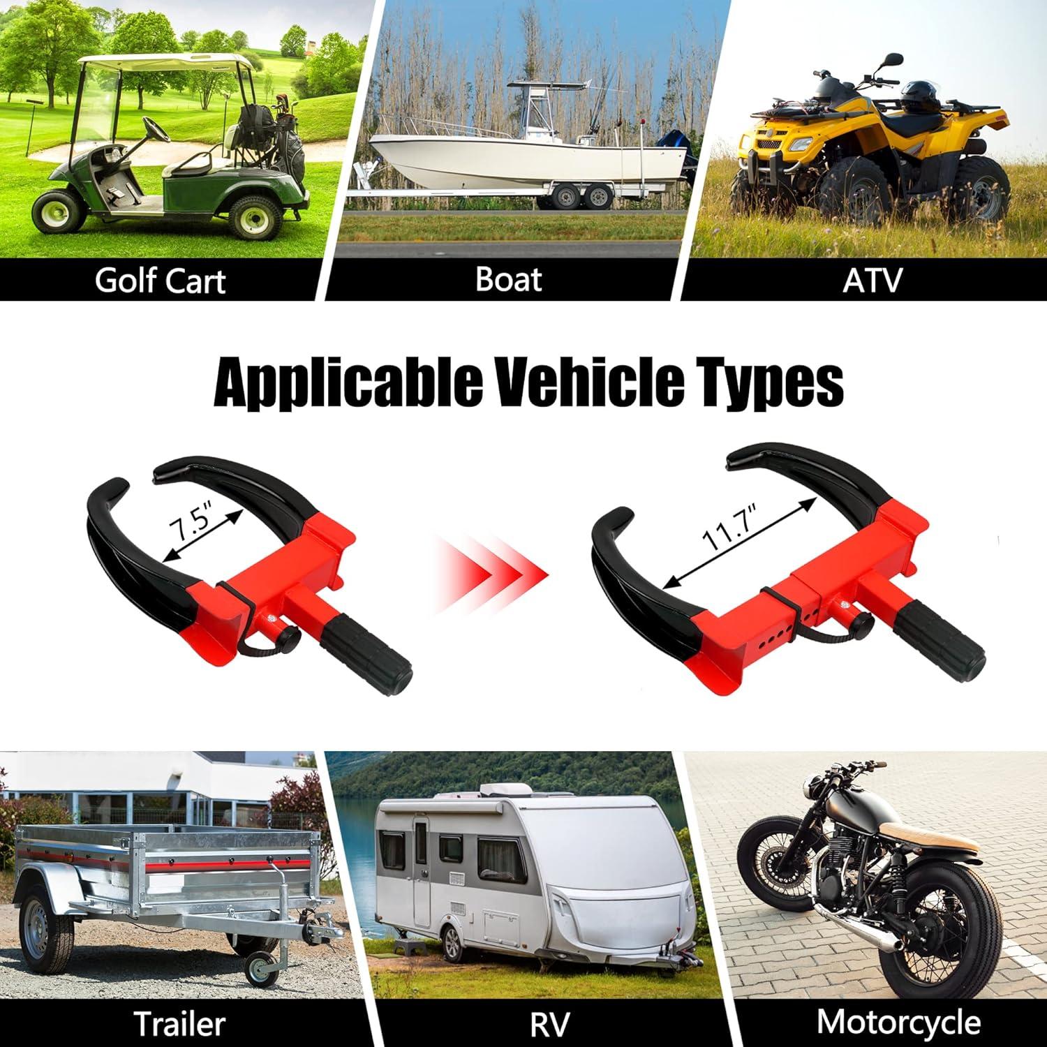 Bloqueo de Rueda Antirrobo KAYCENTOP para Neumáticos 29.7 cm