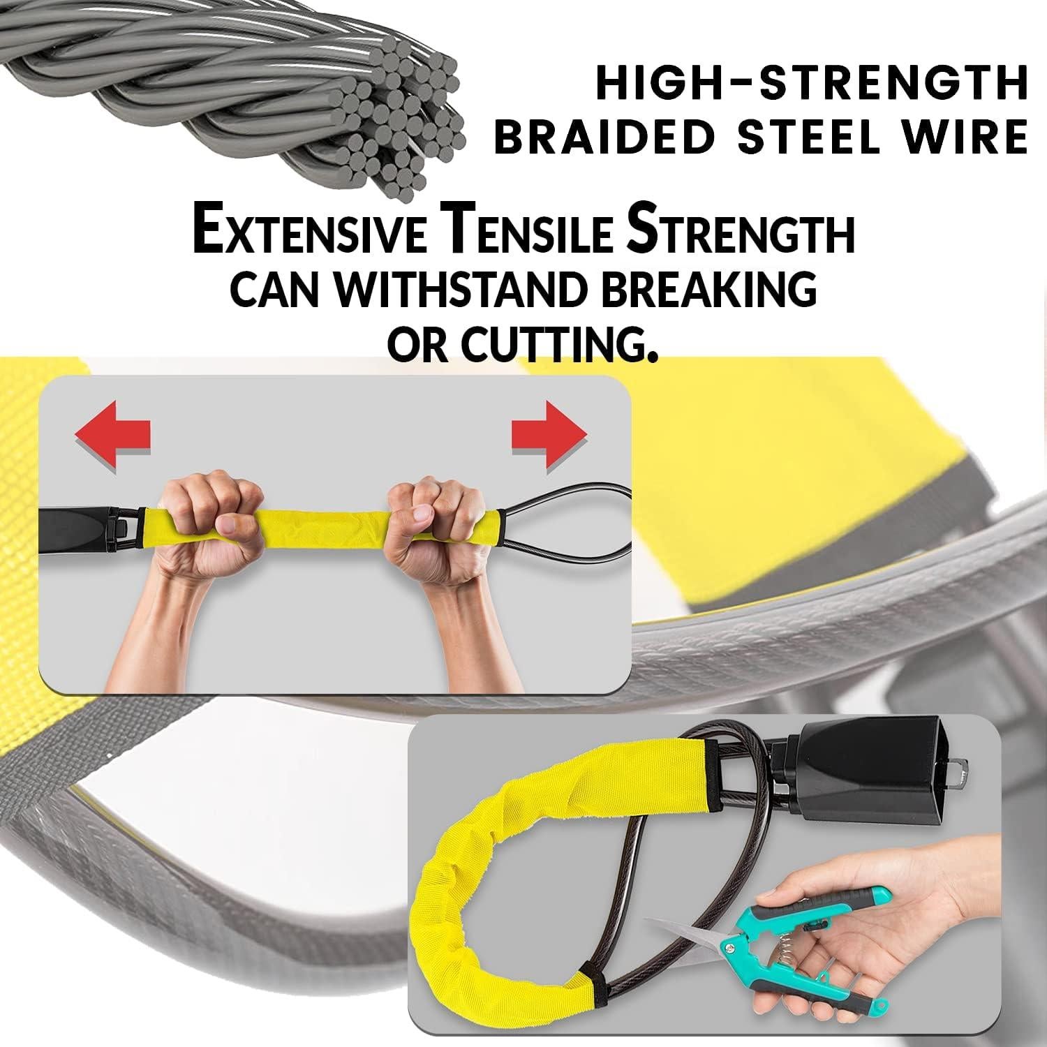 Candado Antirrobo para Volante Zento WL7 - Seguridad Universal