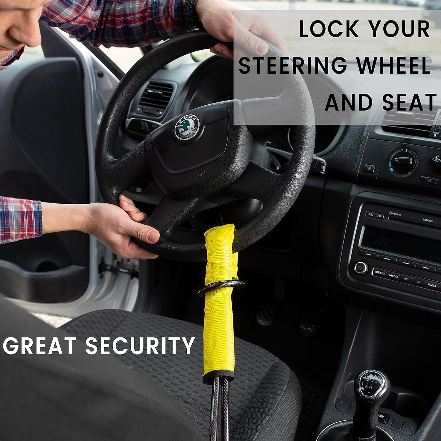 Candado Antirrobo para Volante Zento WL7 - Seguridad Universal