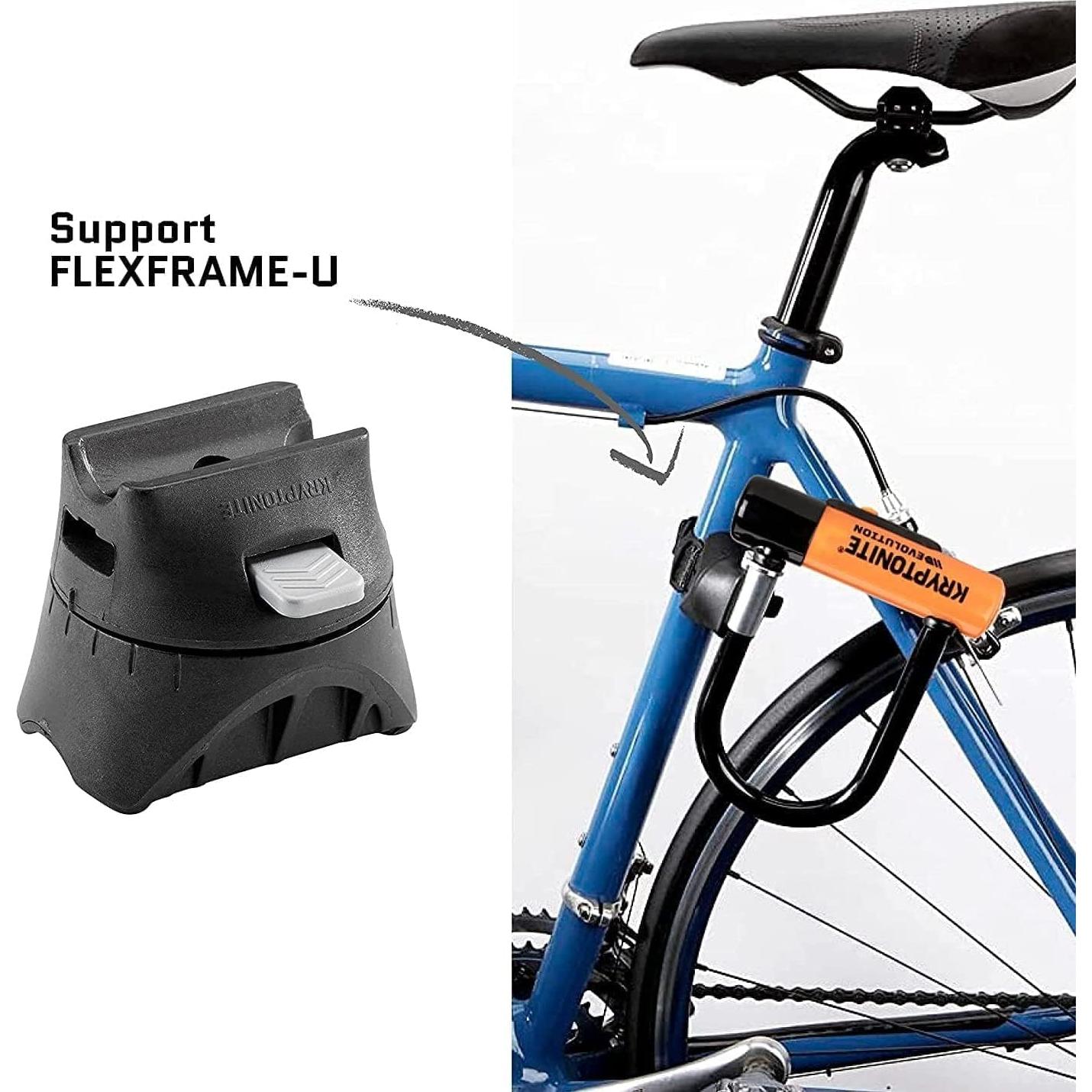 Candado U-Lock Kryptonite Evolución Mini-5 13mm Negro