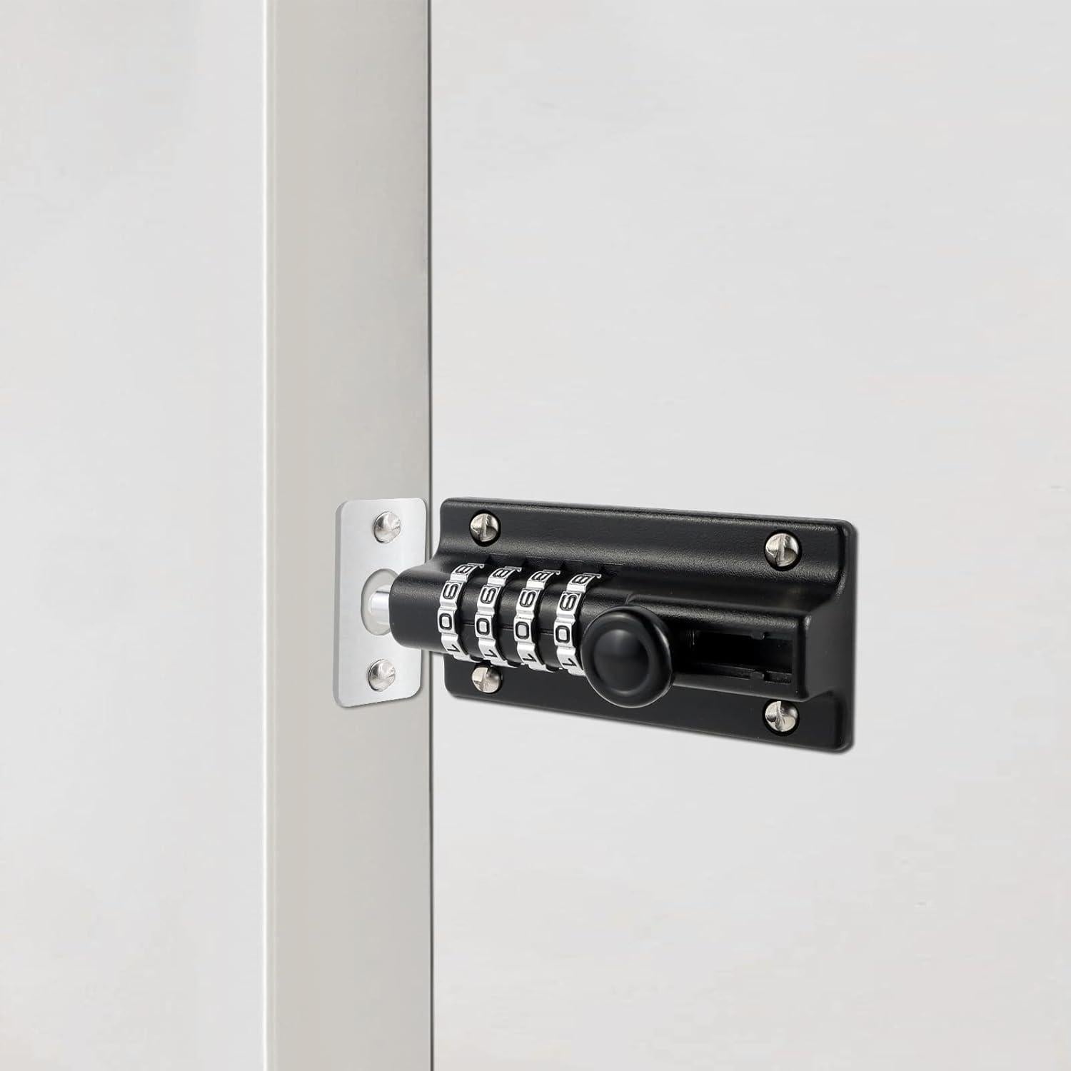 Perno de bloqueo combinado Dluno 2 paquetes 12.19 cm Negro