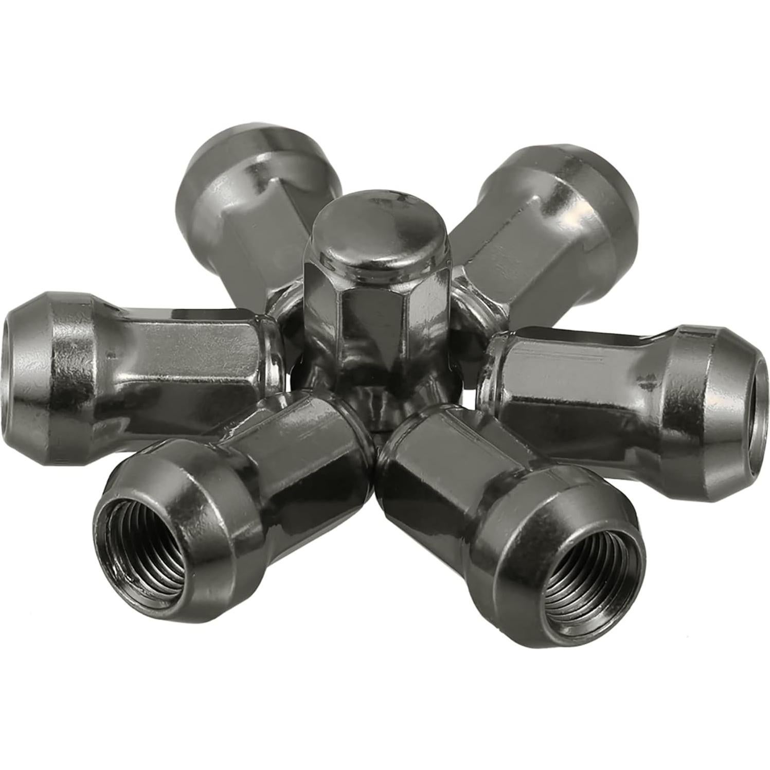 Tuercas de Rueda ACROPIX M12x1.25 Cónicas Titanio - 20 Piezas