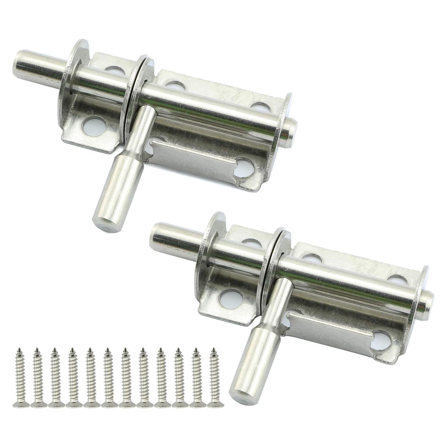 Cerrojo de Barril Deslizante Tegg 2PCS 3.81cm Acero Inoxidable