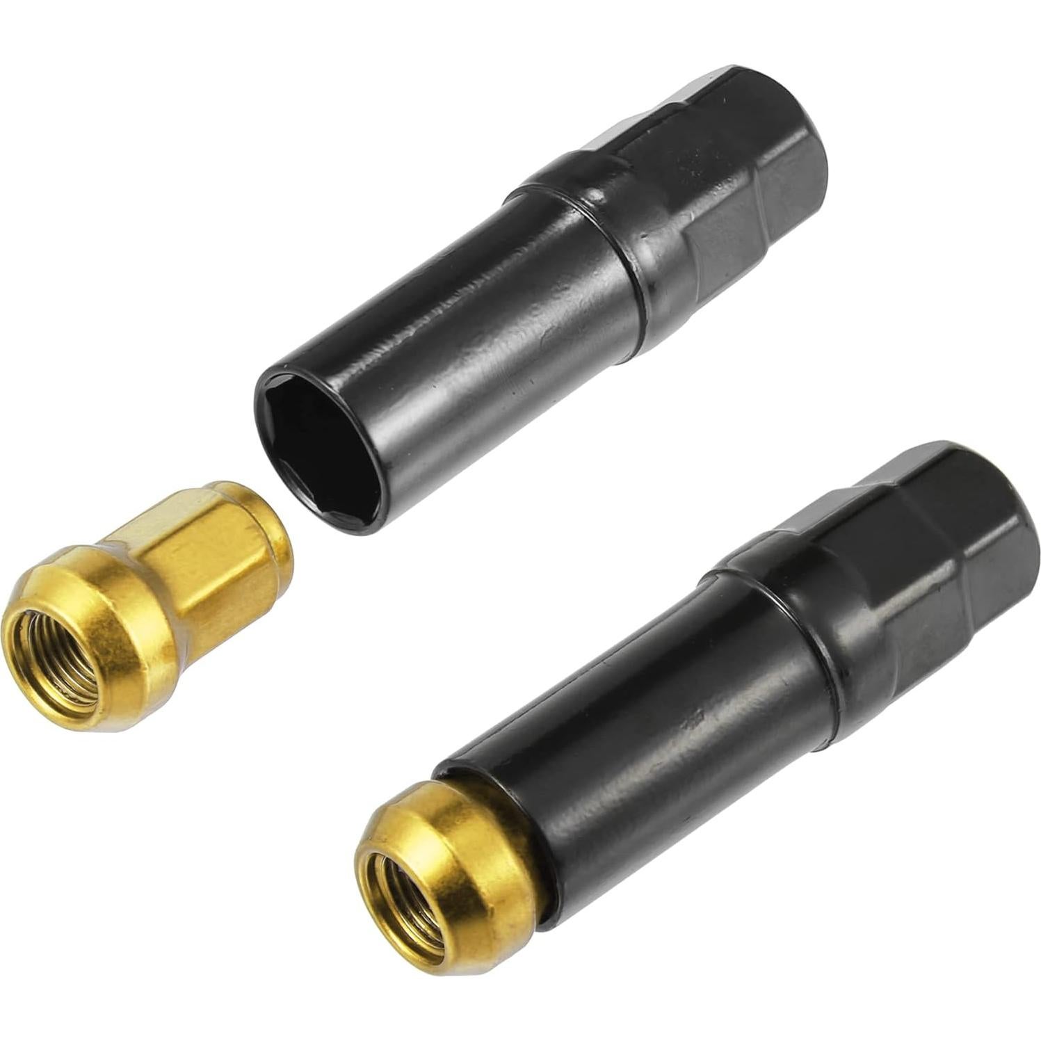 Tuercas de Rueda Acorn M12x1.25 ACROPIX 21 Piezas Doradas