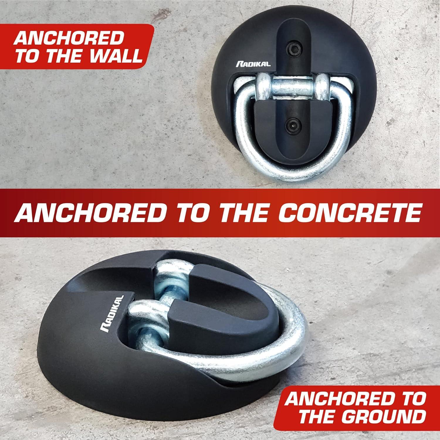 Ancla de Seguridad RADIKAL RK54 Plegable 35.56 cm Acero