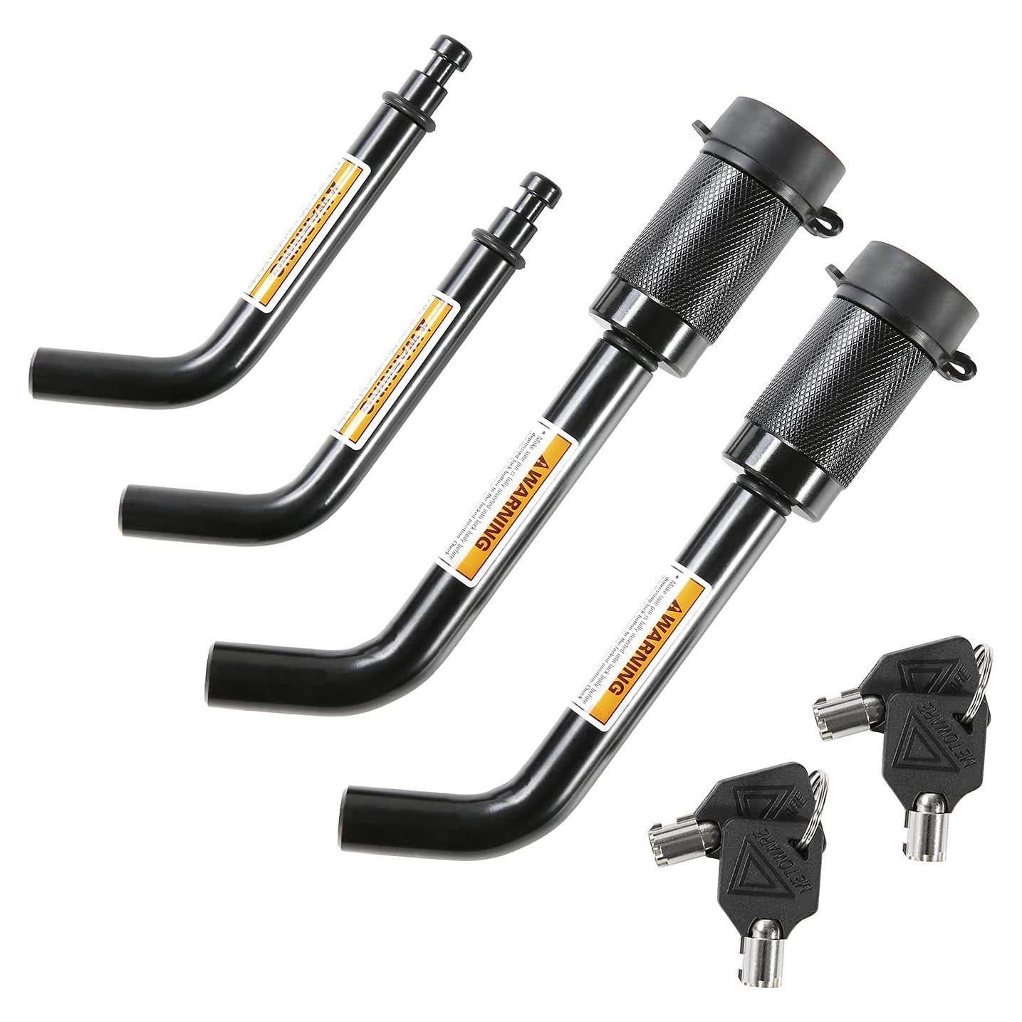 Cerraduras de Enganche METOWARE Antirrobo 2 Paquetes 1/2" y 5/8"