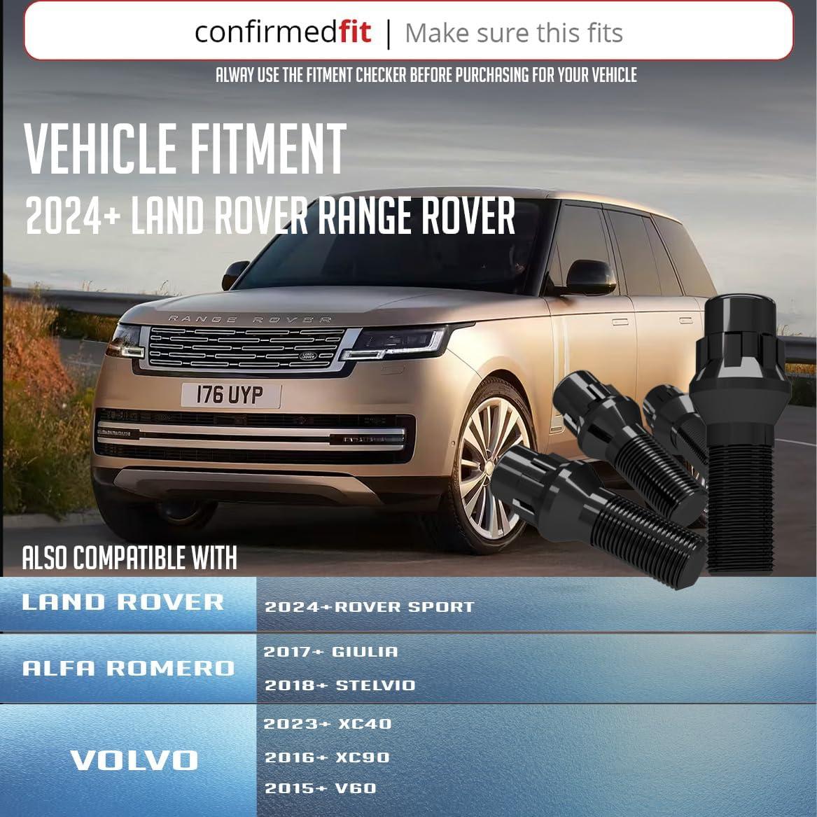 Cerraduras de Rueda M14x1.5 Accesorios de Rueda Partes 4 Pzas