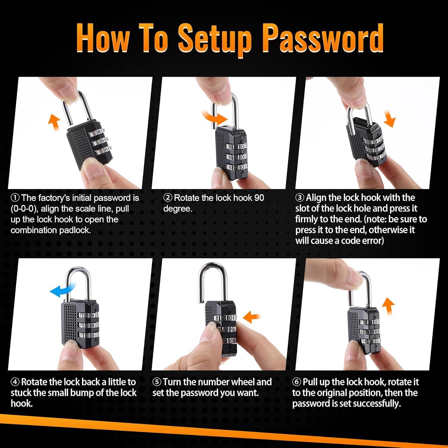 Pasadores de Retención Saillong con Cerradura Antirrobo 1.27 cm