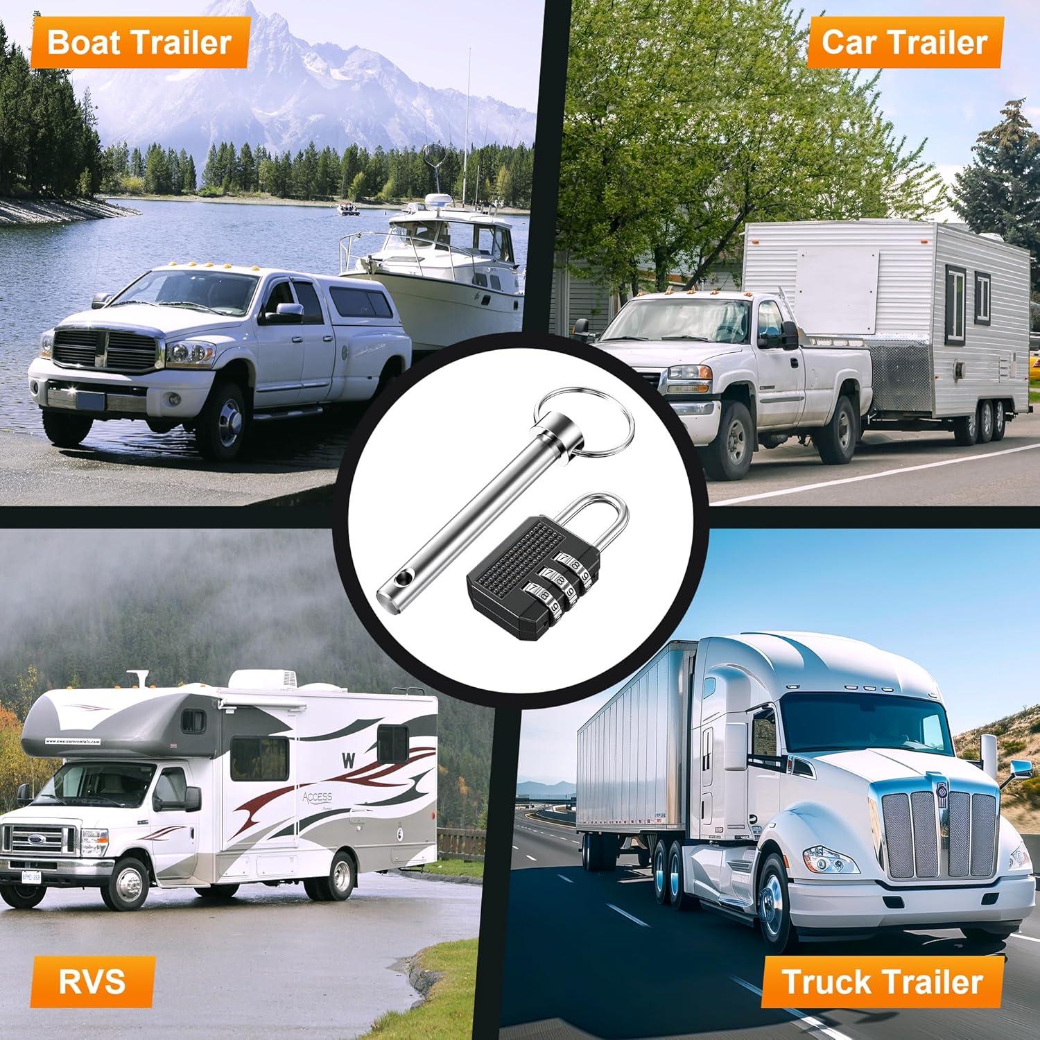 Pasadores de Retención Saillong con Cerradura Antirrobo 1.27 cm