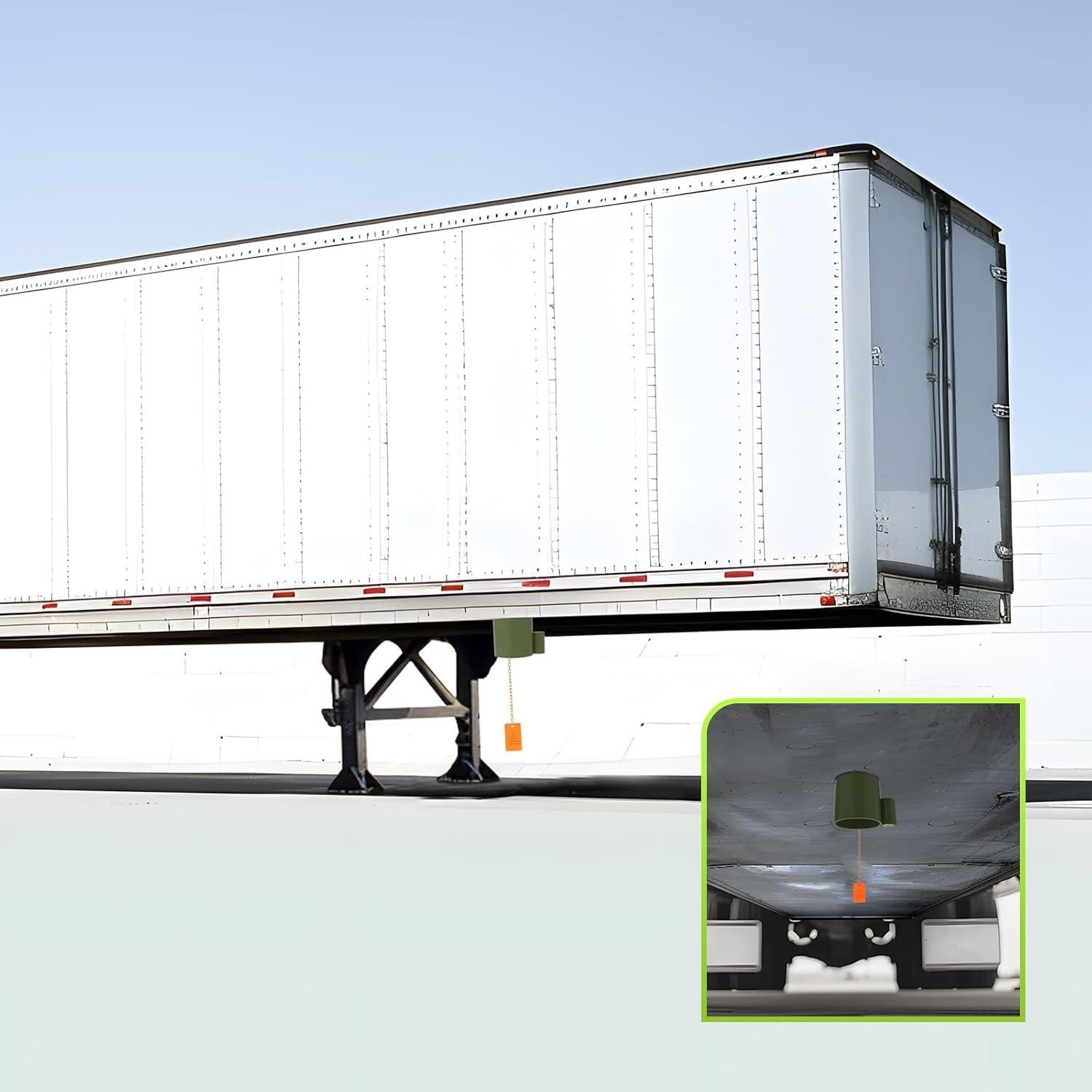 Cerradura de Eje RVMATE Verde para 5ta Rueda y Remolques