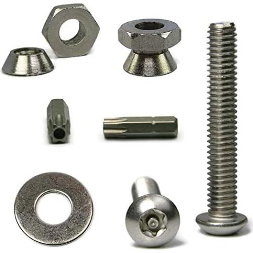 Kit Tornillos de Seguridad Acero Inoxidable ALBANY 25 Piezas