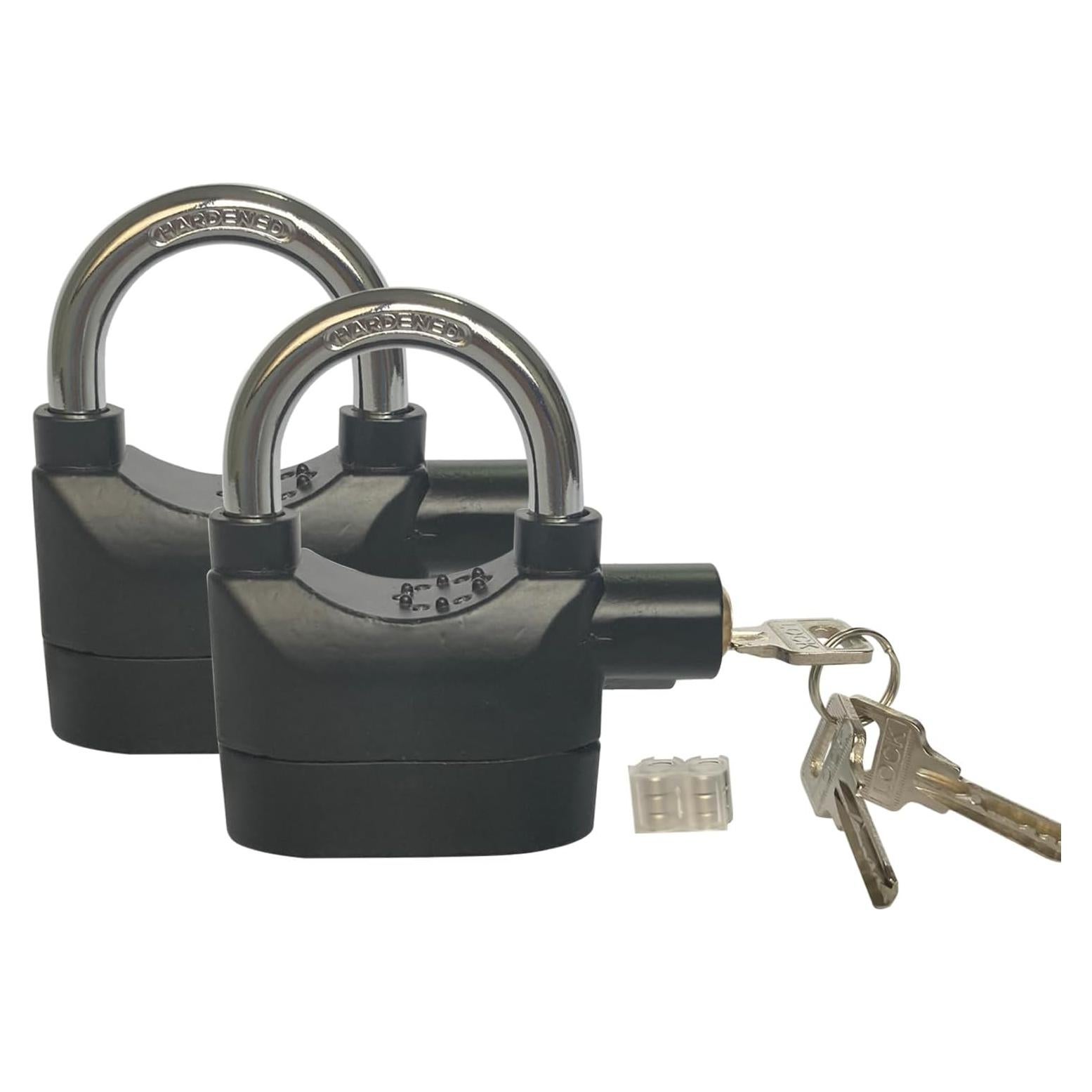 Candado de Alarma Lianshi 110dBA Antirrobo 2 Piezas