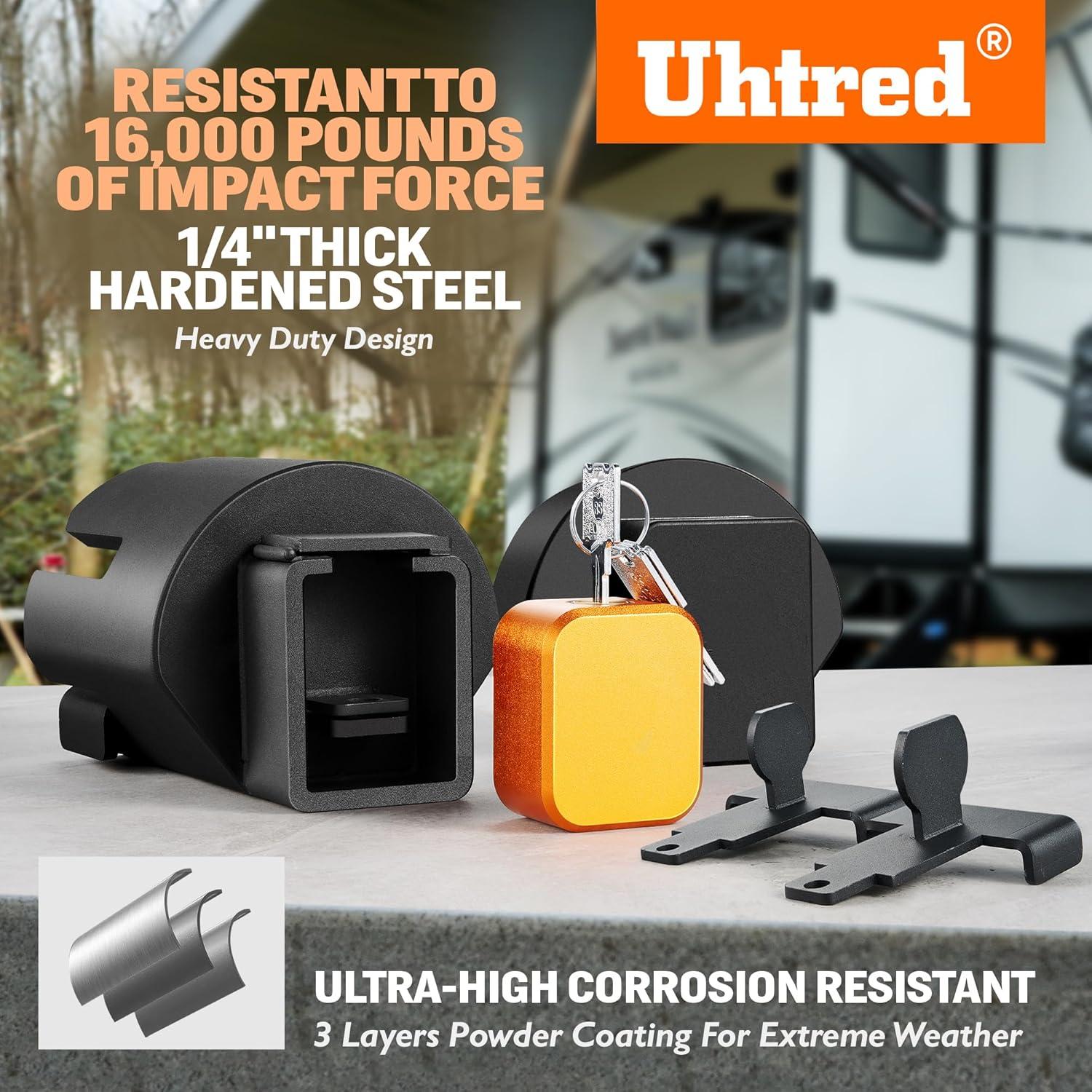 Cerradura de Acoplador de Remolque Uhtred Antirrobo 3.99 kg