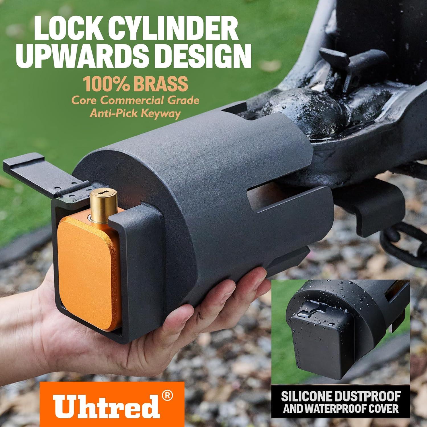 Cerradura de Acoplador de Remolque Uhtred Antirrobo 3.99 kg