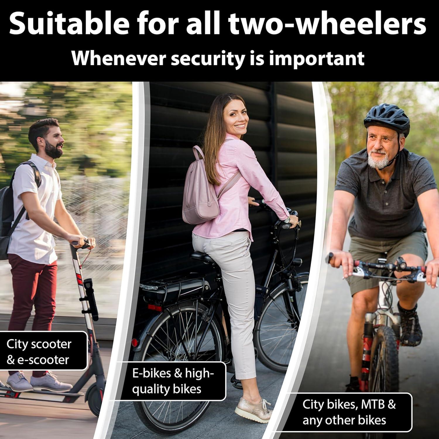 Candado Plegable KOHLBURG Roma 110cm Alta Seguridad Antirrobo