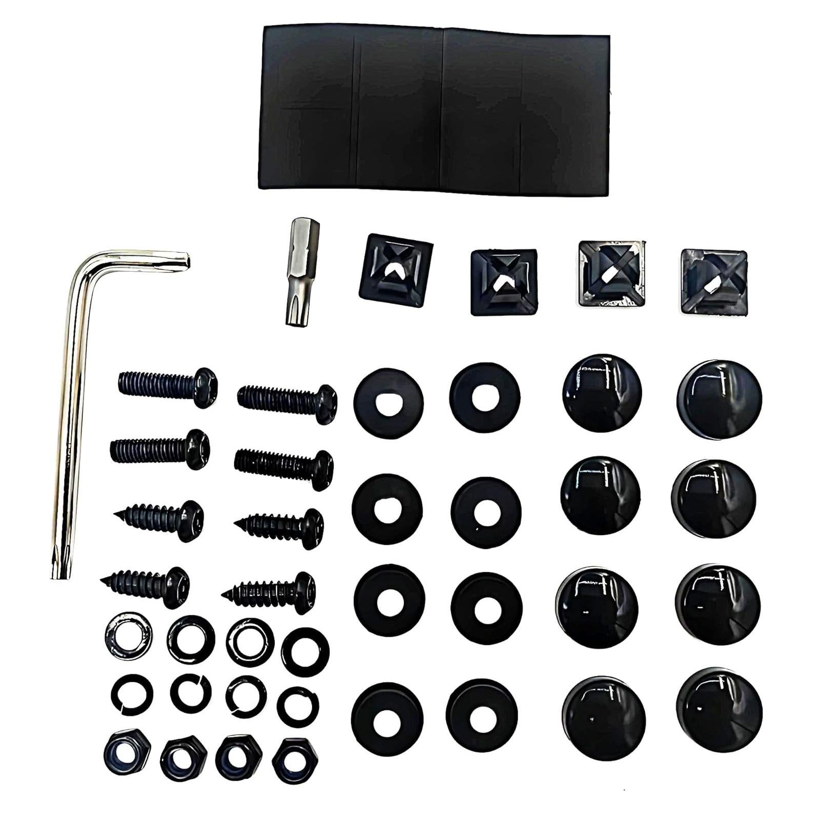 Tornillos Antirrobo QKWL para Placas de Matrícula - Acero Inoxidable