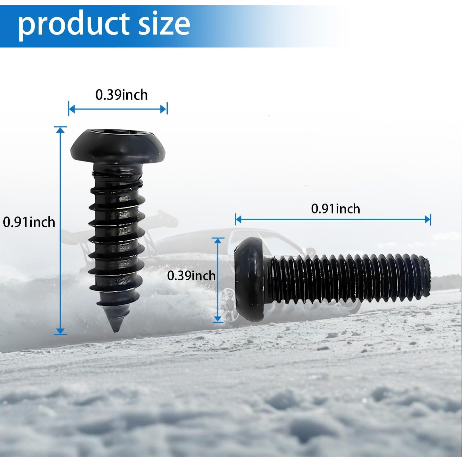 Tornillos Antirrobo QKWL para Placas de Matrícula - Acero Inoxidable