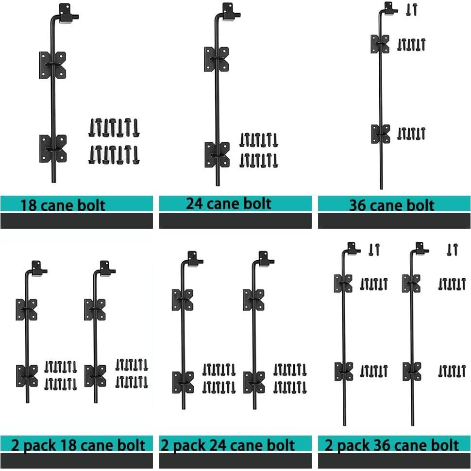 Varilla de bloqueo de caña 36" Wedelweib - Paquete de 2