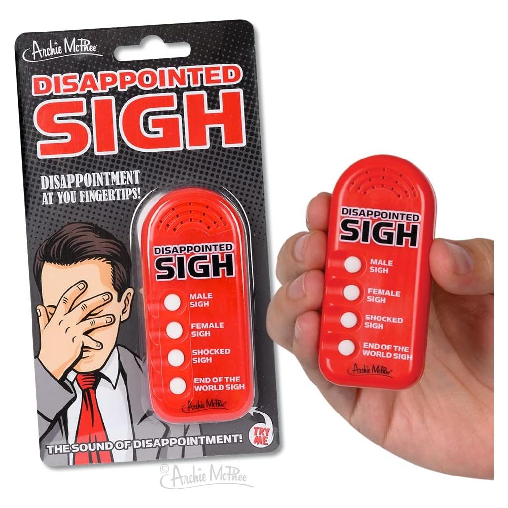 Creador de Sonido Electrónico Archie McPhee - Suspiro Decepcionado