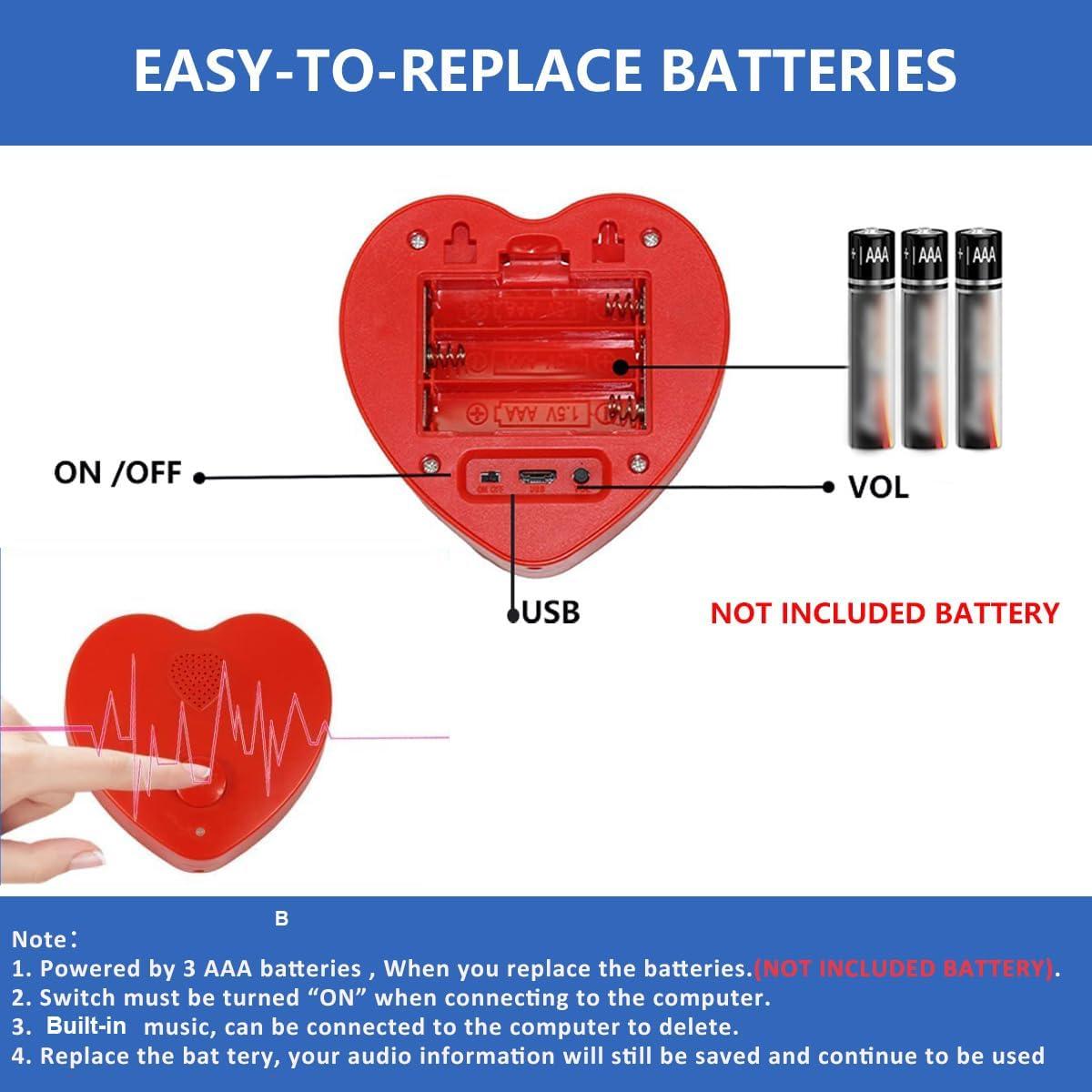 Grabadora de Voz XLW 16 Min para Juguetes de Peluche