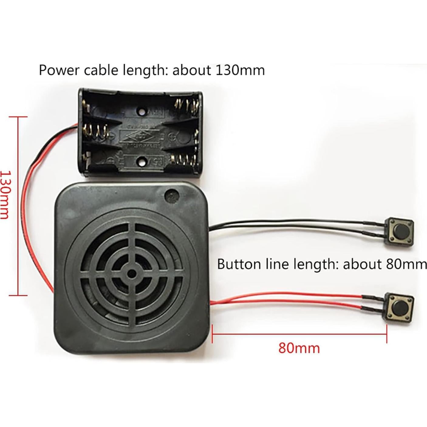 Módulo de Grabación de Voz DIY Estink 2 Min para Juguetes