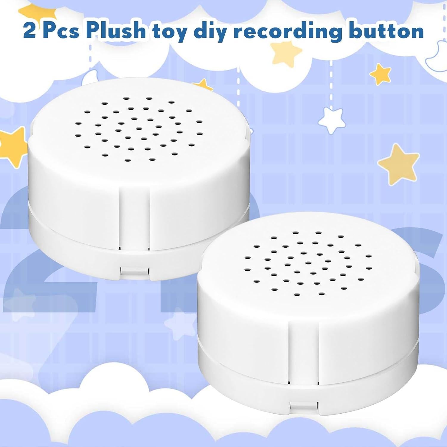 Grabadora de Voz 20 Segundos Handepo - 2 Pcs para Juguetes